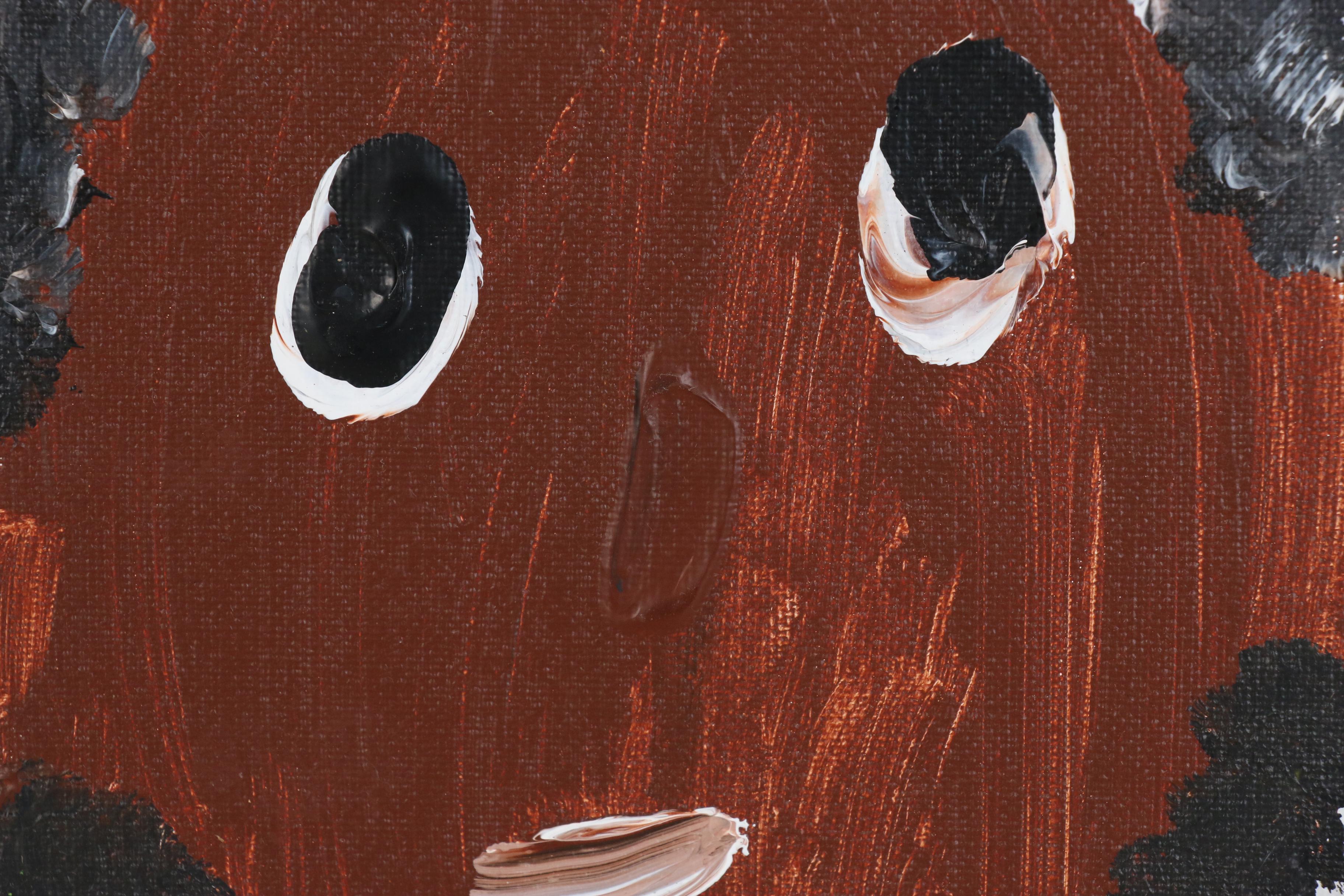 Alyne Harris Folk Art Acrylic Painting