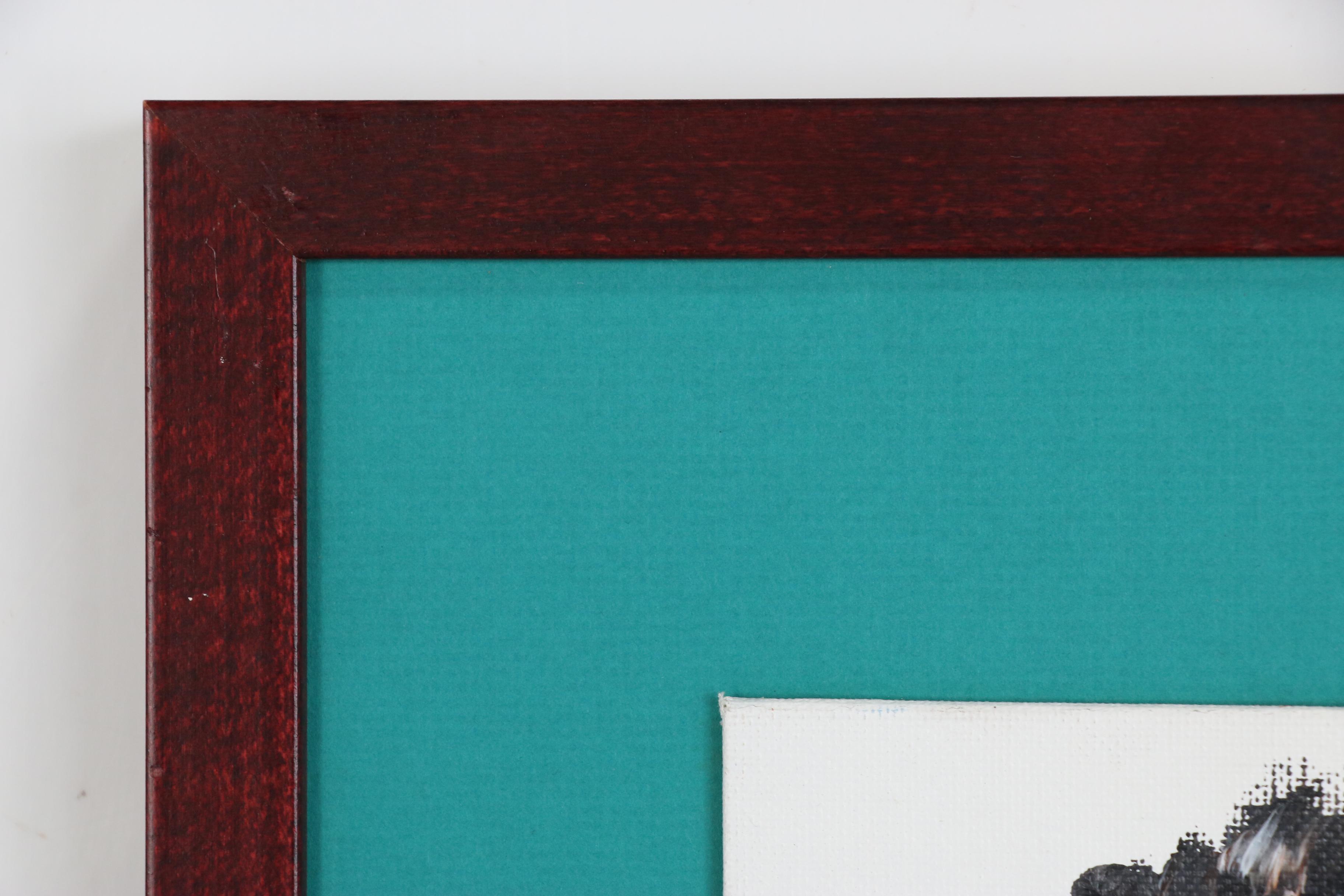 Alyne Harris Folk Art Acrylic Painting