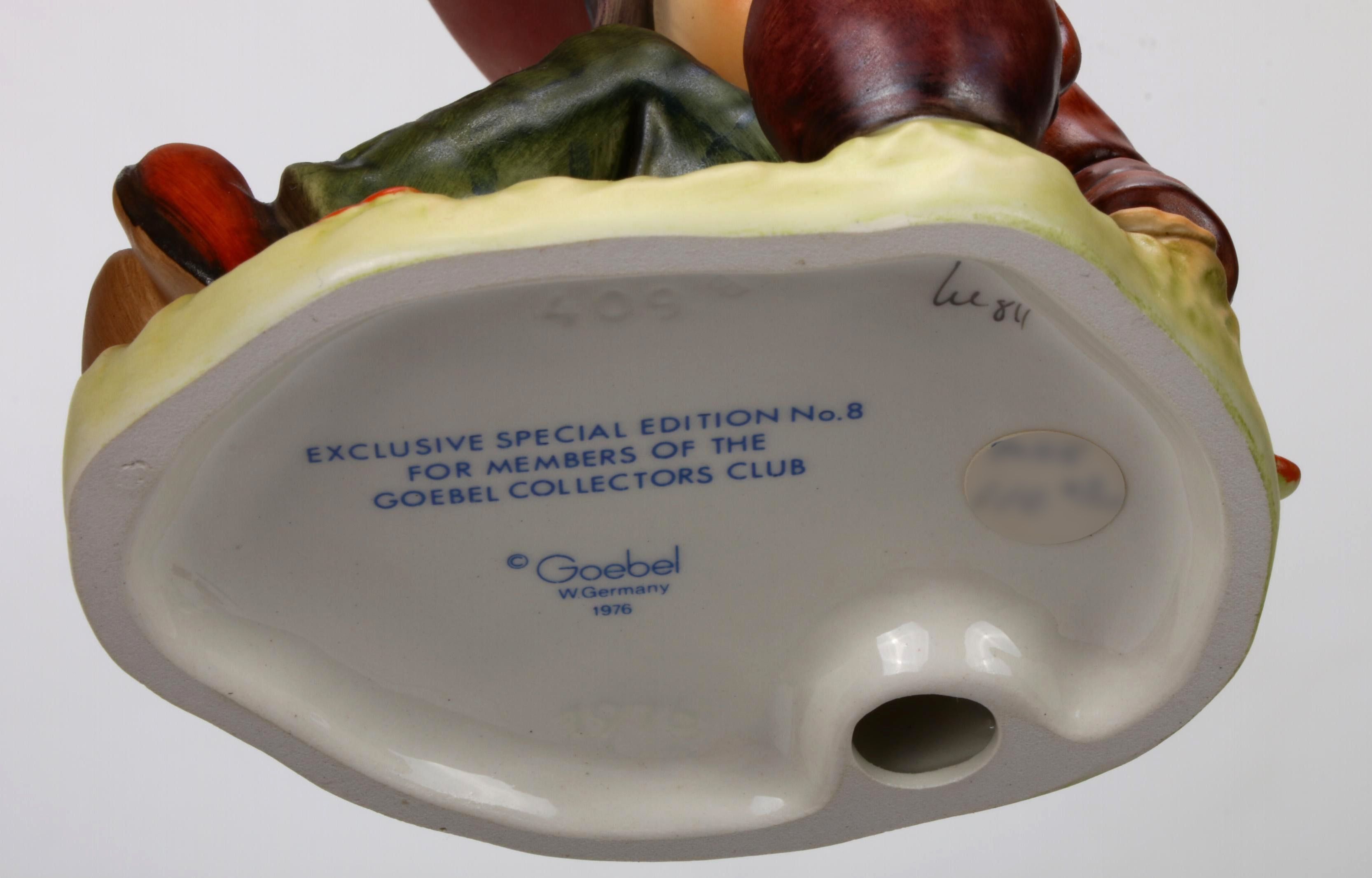 Goebel "Chick Girl", "Happy Pastime" and Other Porcelain Hummel Figurines