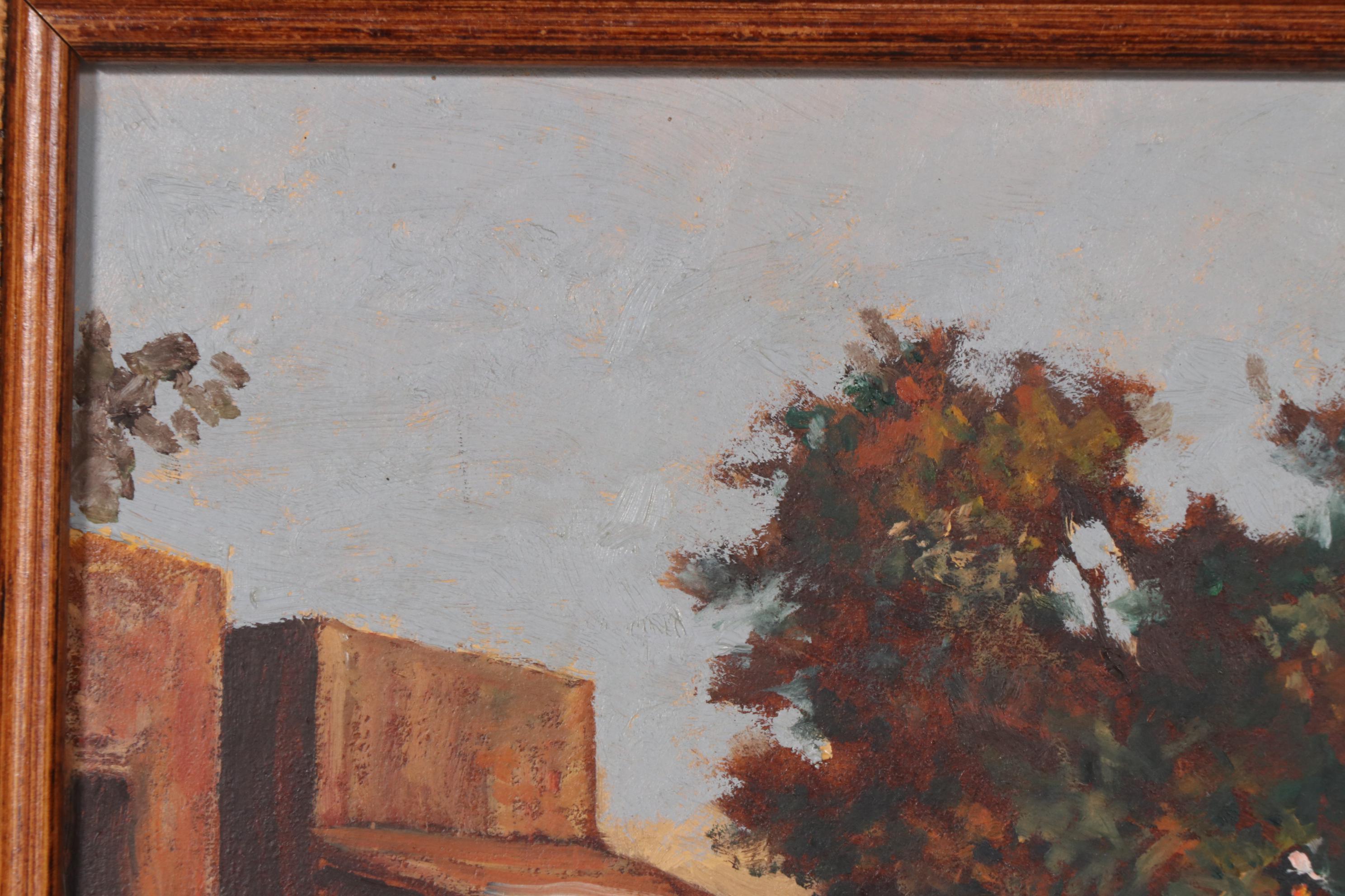 John Stone Jr. Oil Painting of Texas Scene