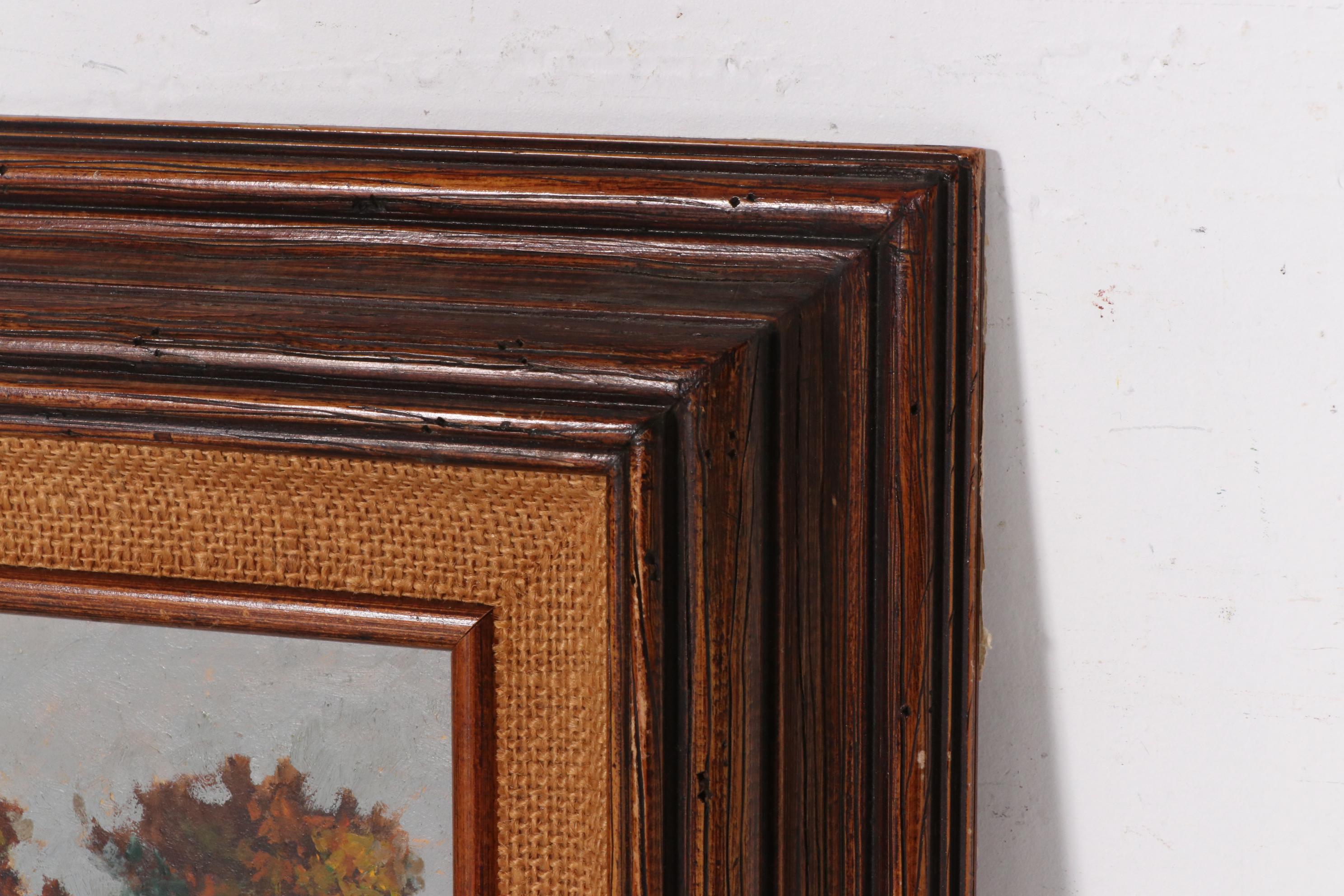 John Stone Jr. Oil Painting of Texas Scene