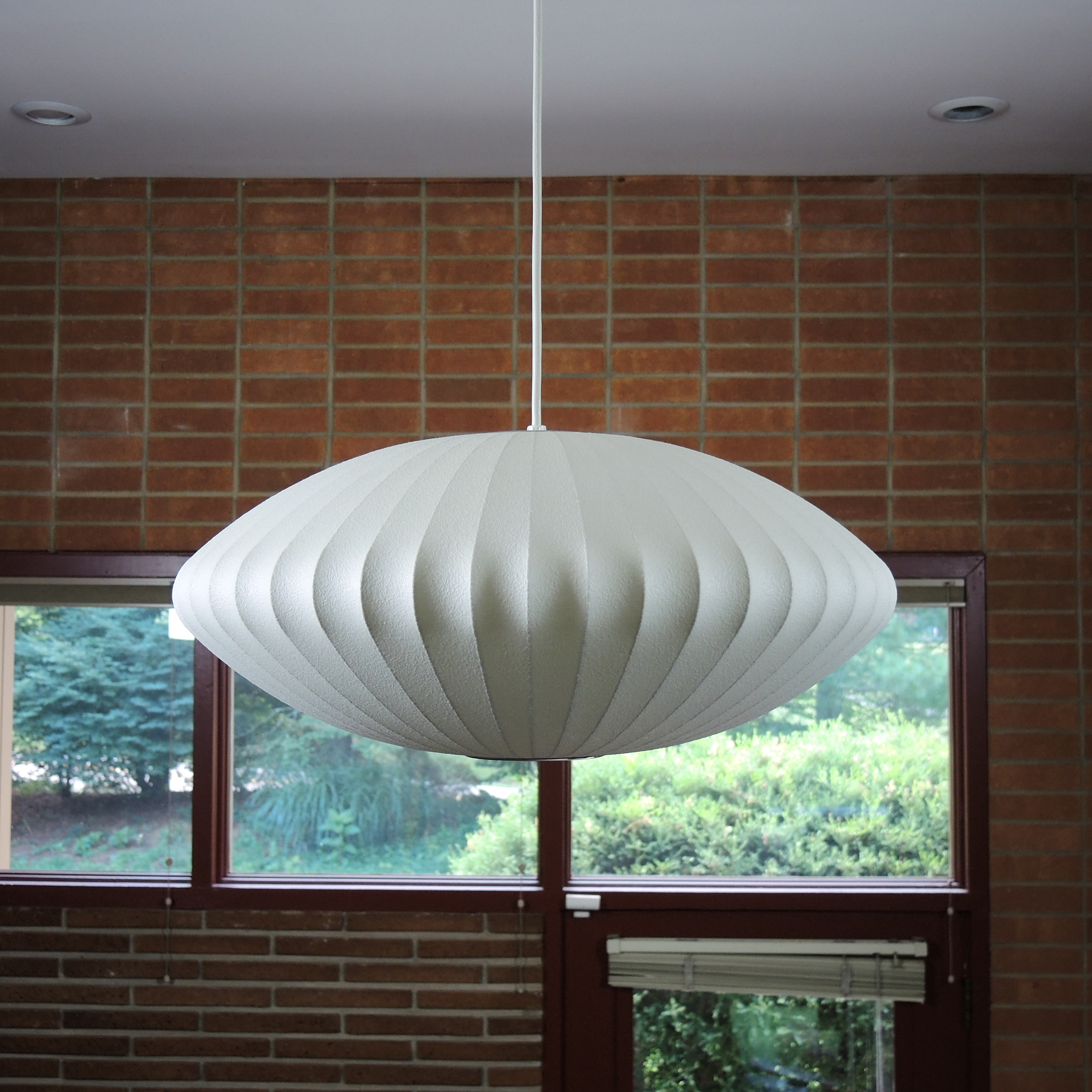 Modernica George Nelson Style Saucer Bubble Pendant Lamp