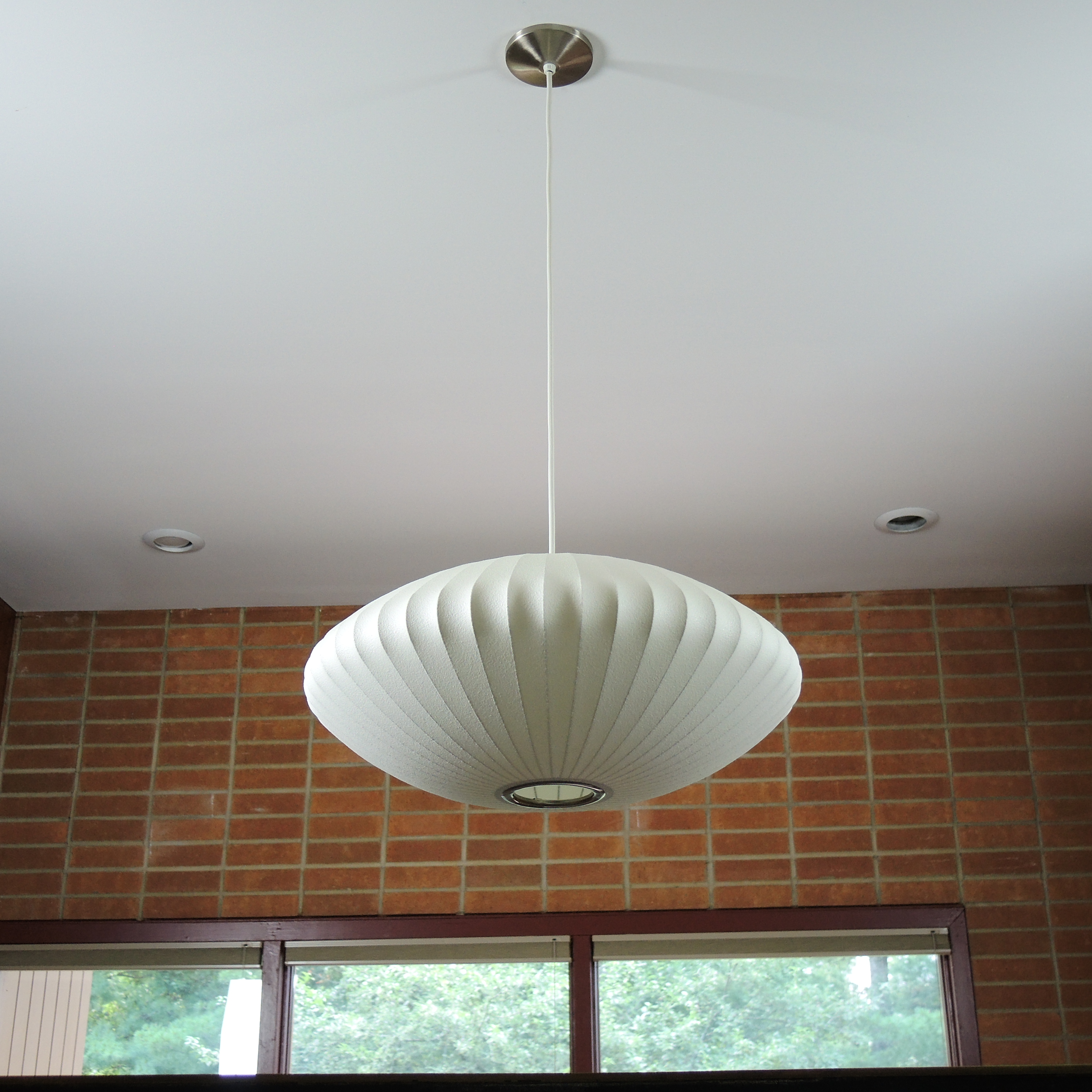 Modernica George Nelson Style Saucer Bubble Pendant Lamp