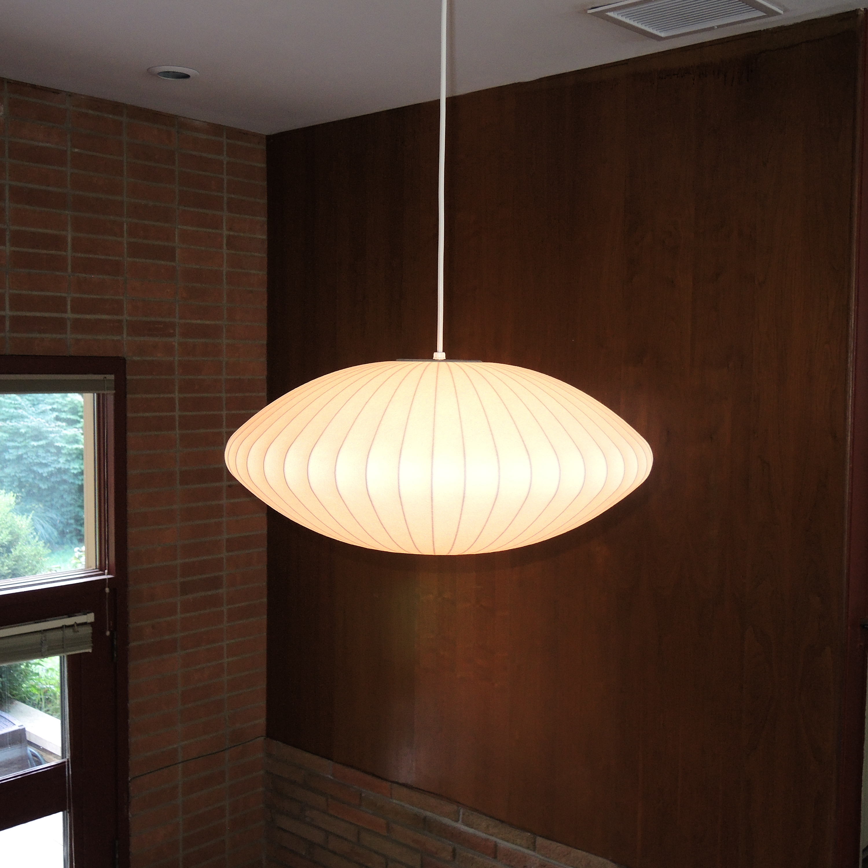 Modernica George Nelson Style Saucer Bubble Pendant Lamp