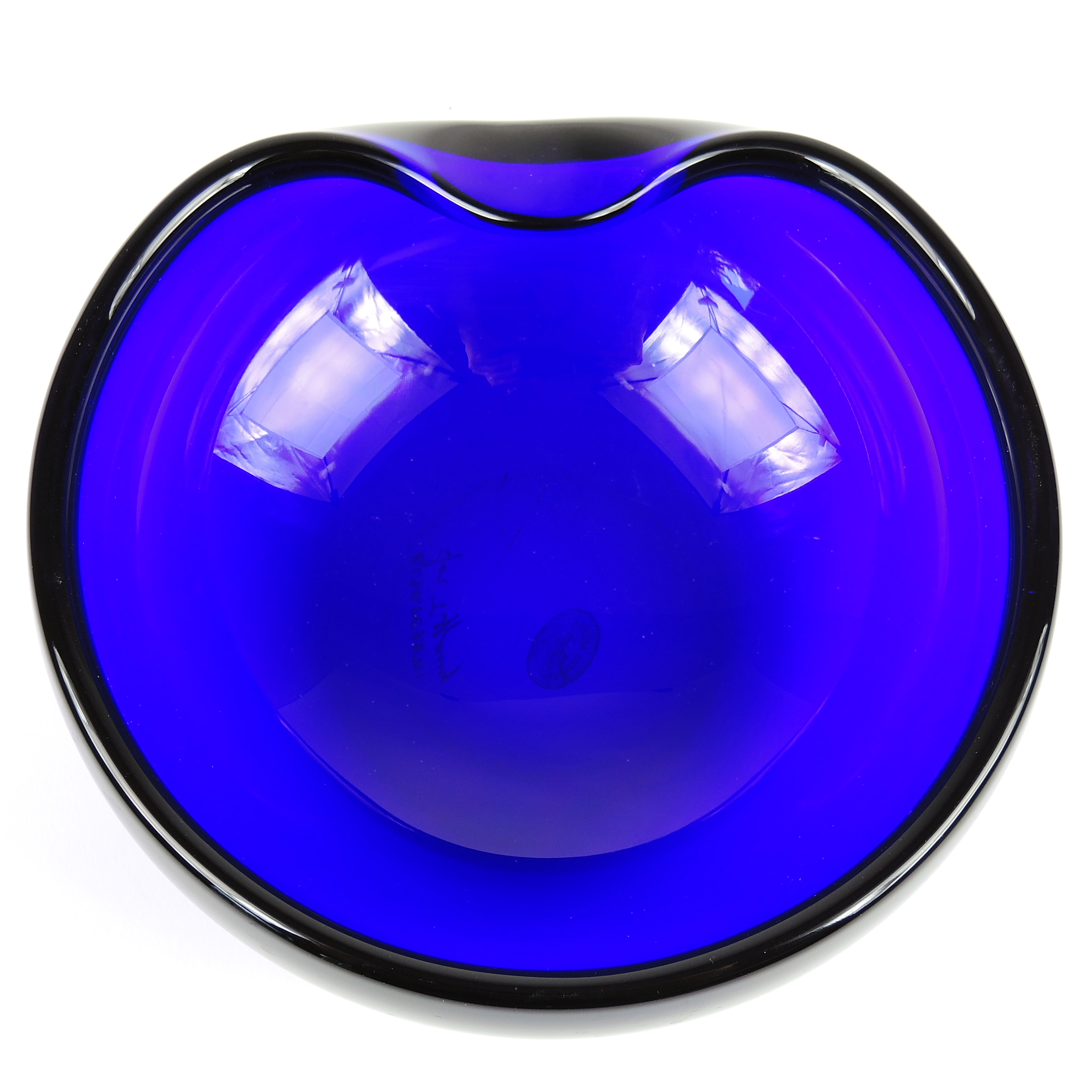 Elsa Peretti for Tiffany Co. "Thumbprint" Murano Glass Bowl