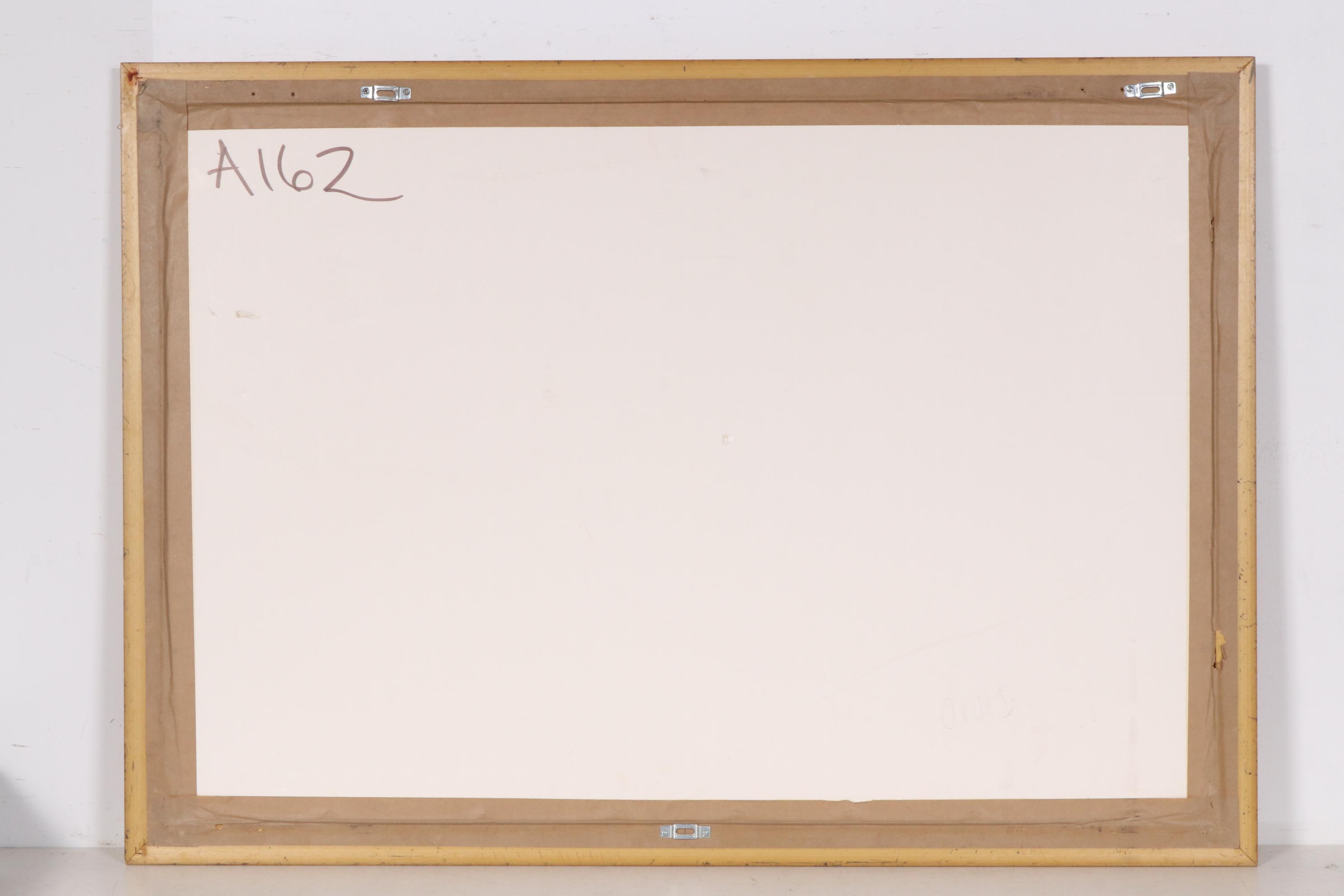 Lise W. Shearer Pastel Riverbank Landscape