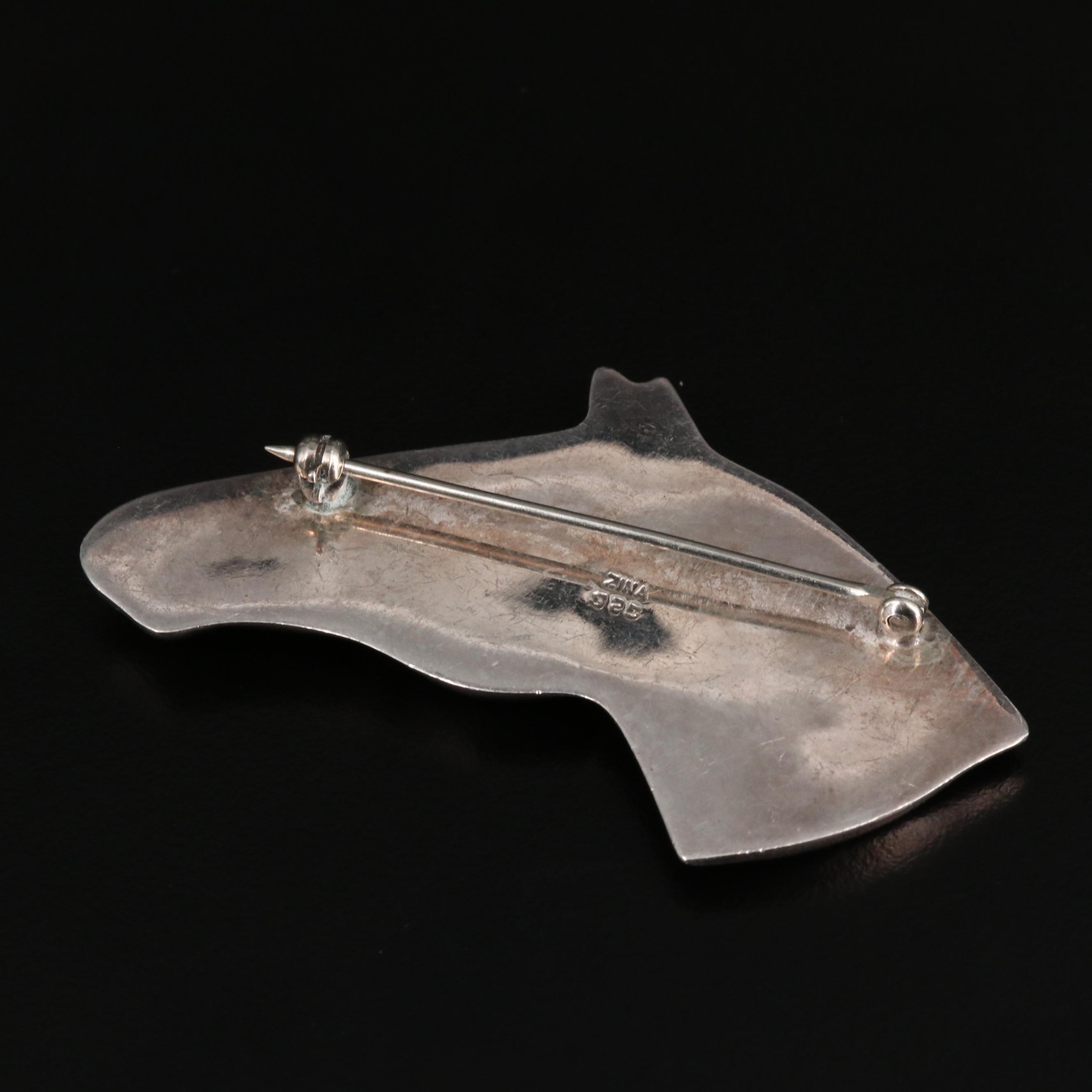 Sterling Silver Jewelry Including Tortoise Shell, Abalone and Mother of Pearl.