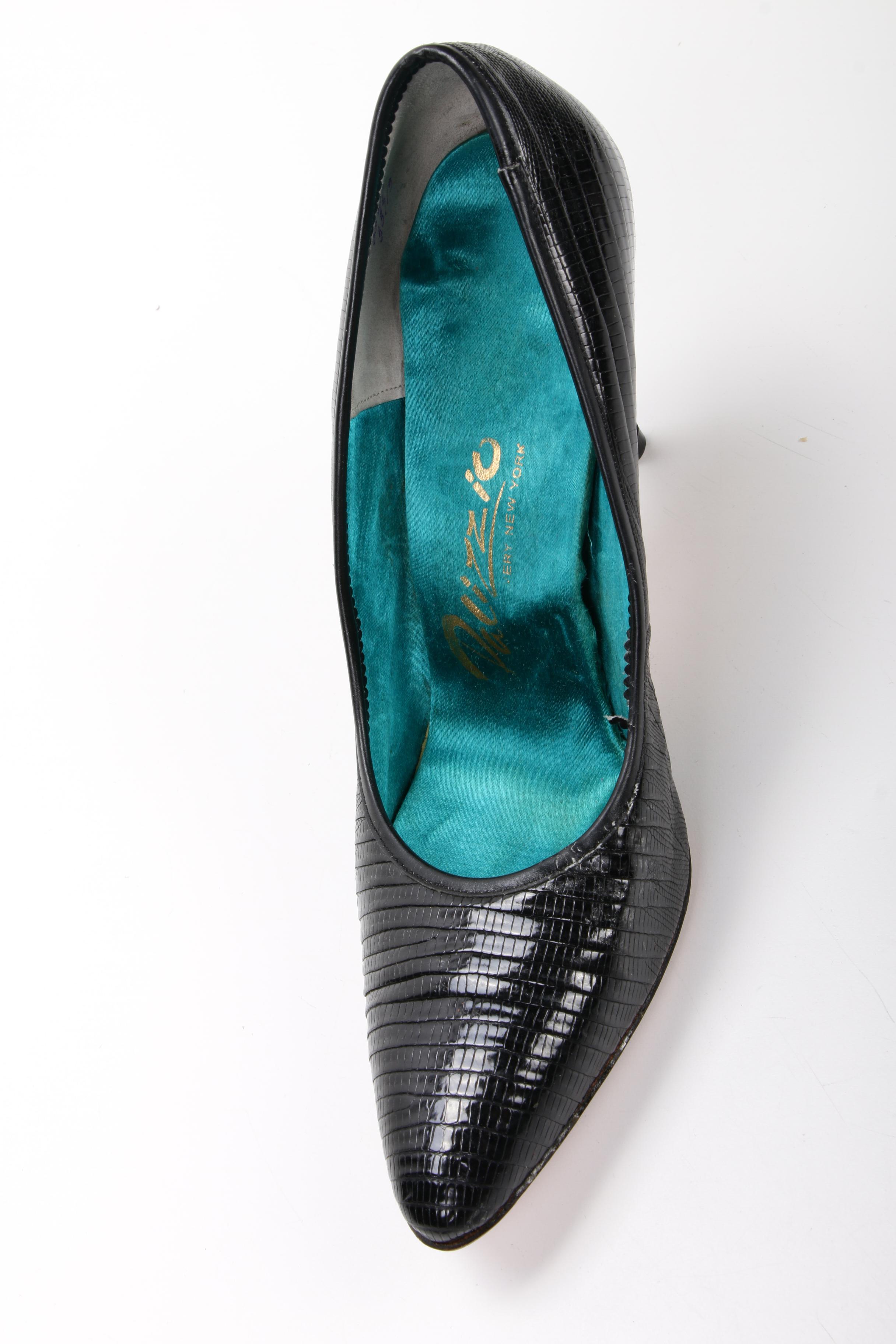 Saks Fifth Avenue Turban Hat with Palizzio and More Pumps, Mid-20th Century