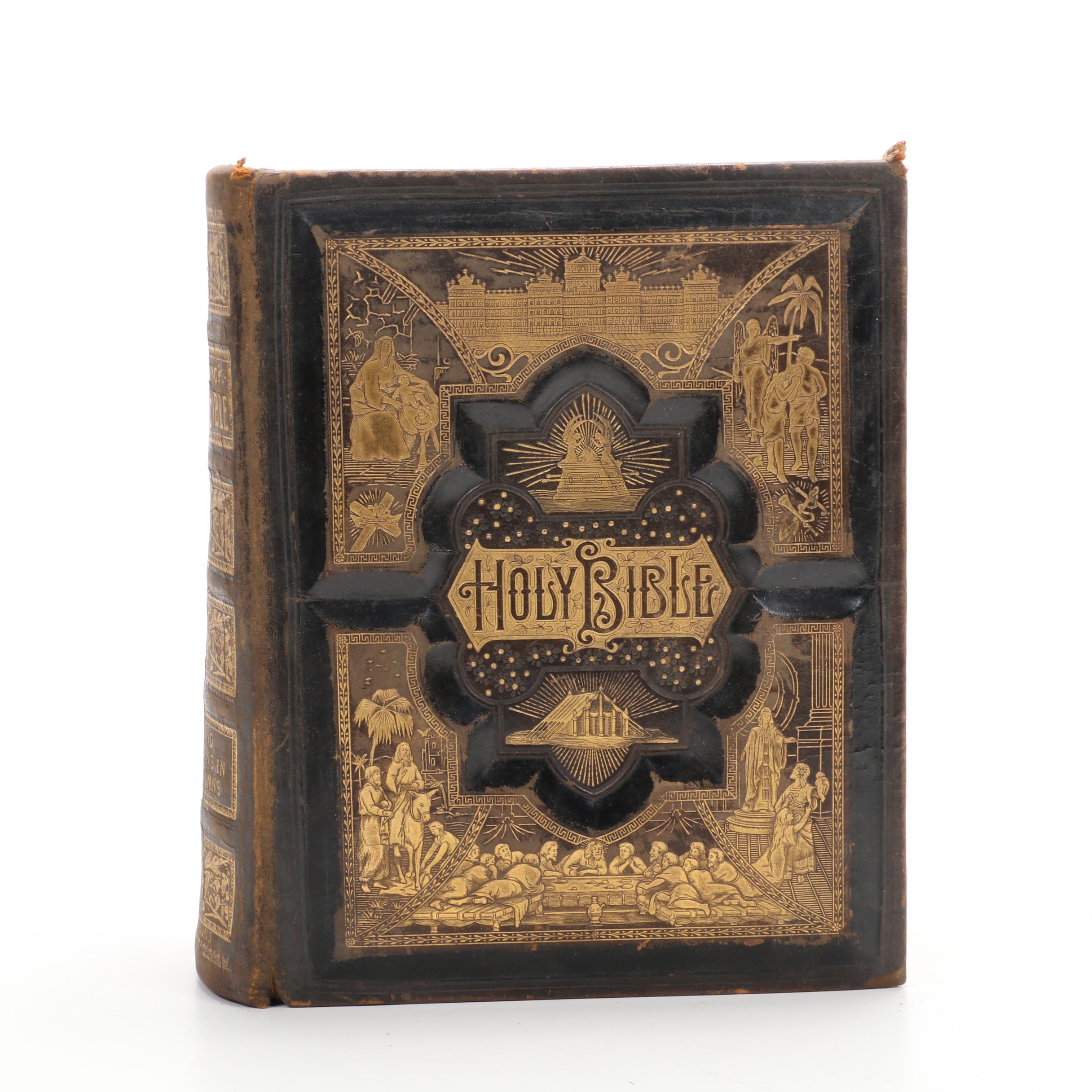 Pictorial King James Family Bible, 1892