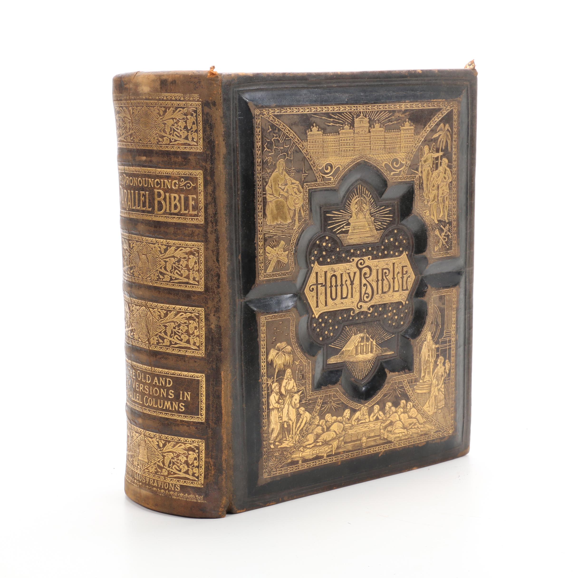 Pictorial King James Family Bible, 1892