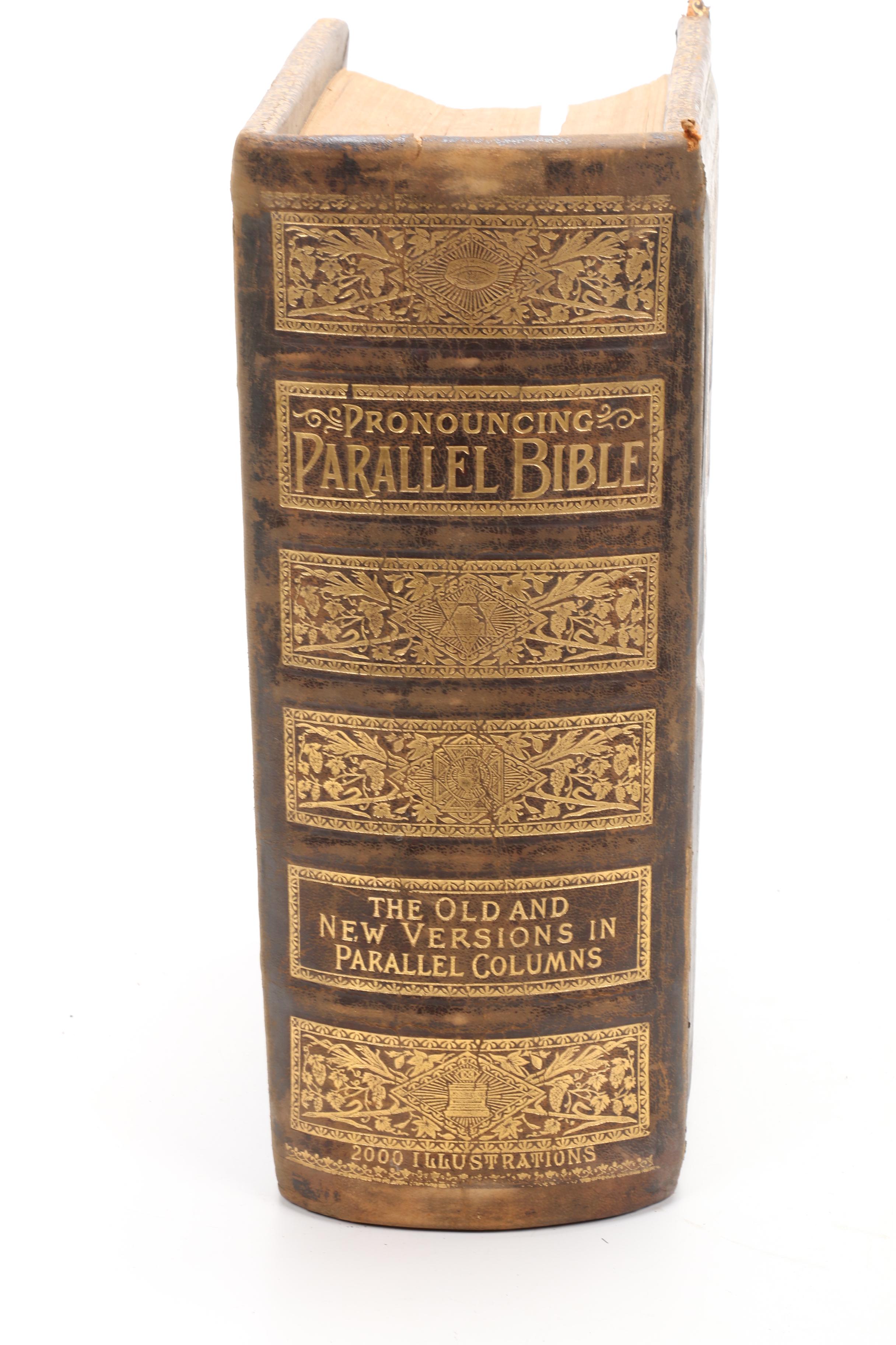 Pictorial King James Family Bible, 1892