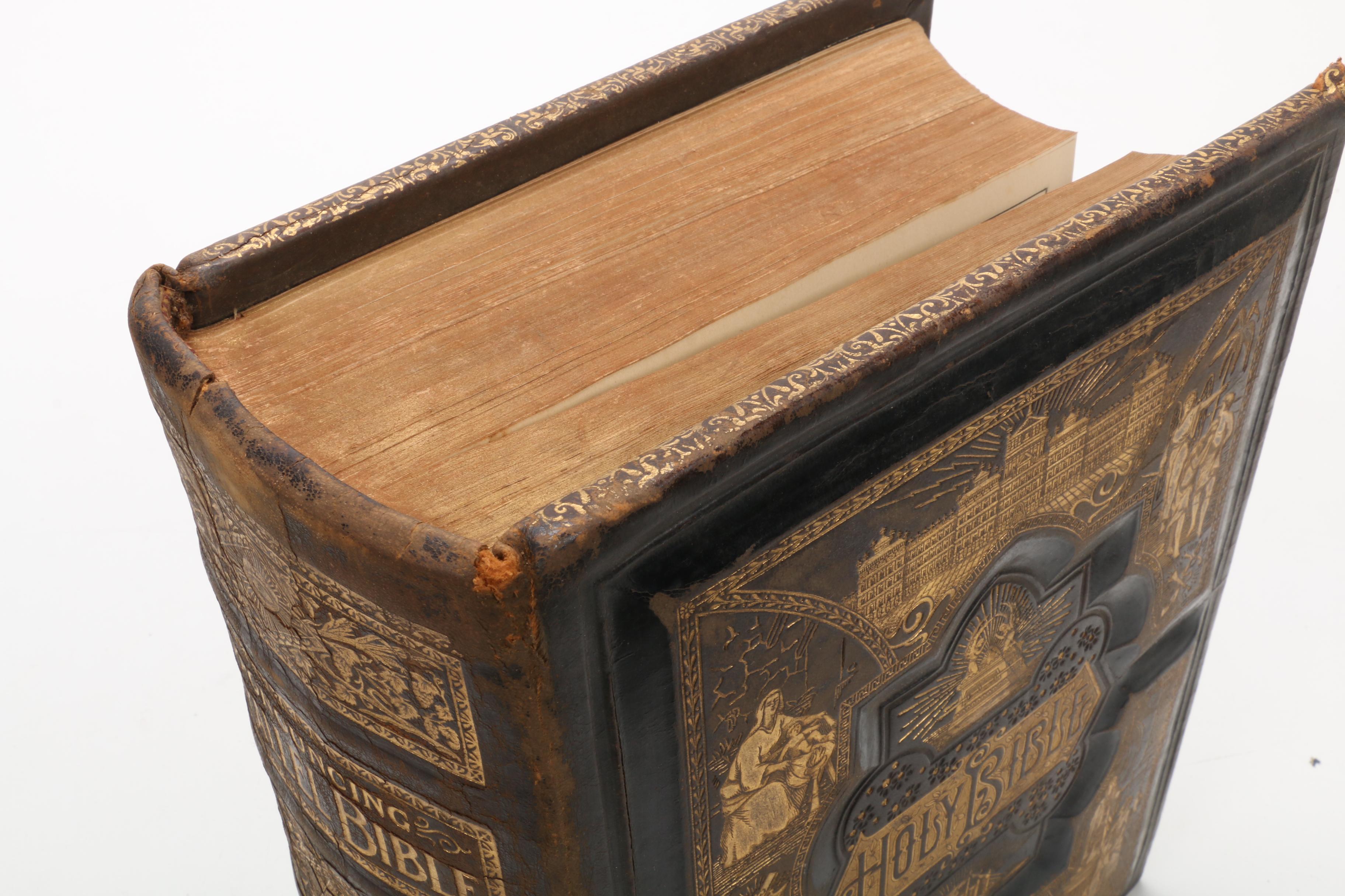 Pictorial King James Family Bible, 1892