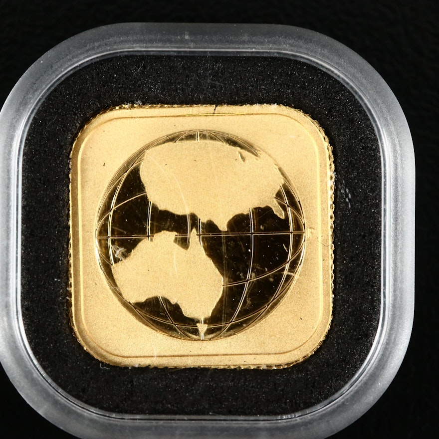 2016-P Australia $15 Gold Square 1/10th Oz. Bullion Coin