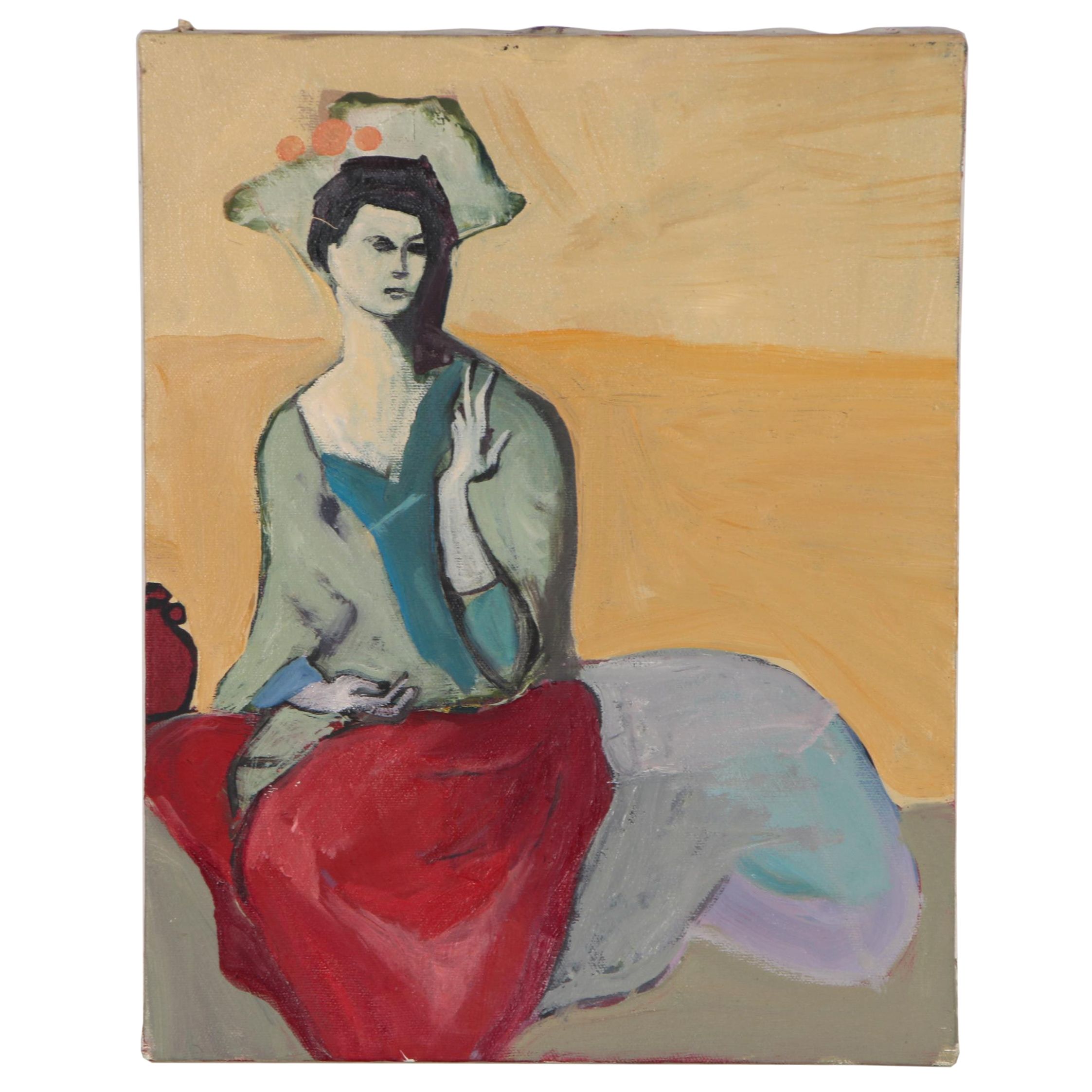 David Armacost Figural Oil Painting, 2002