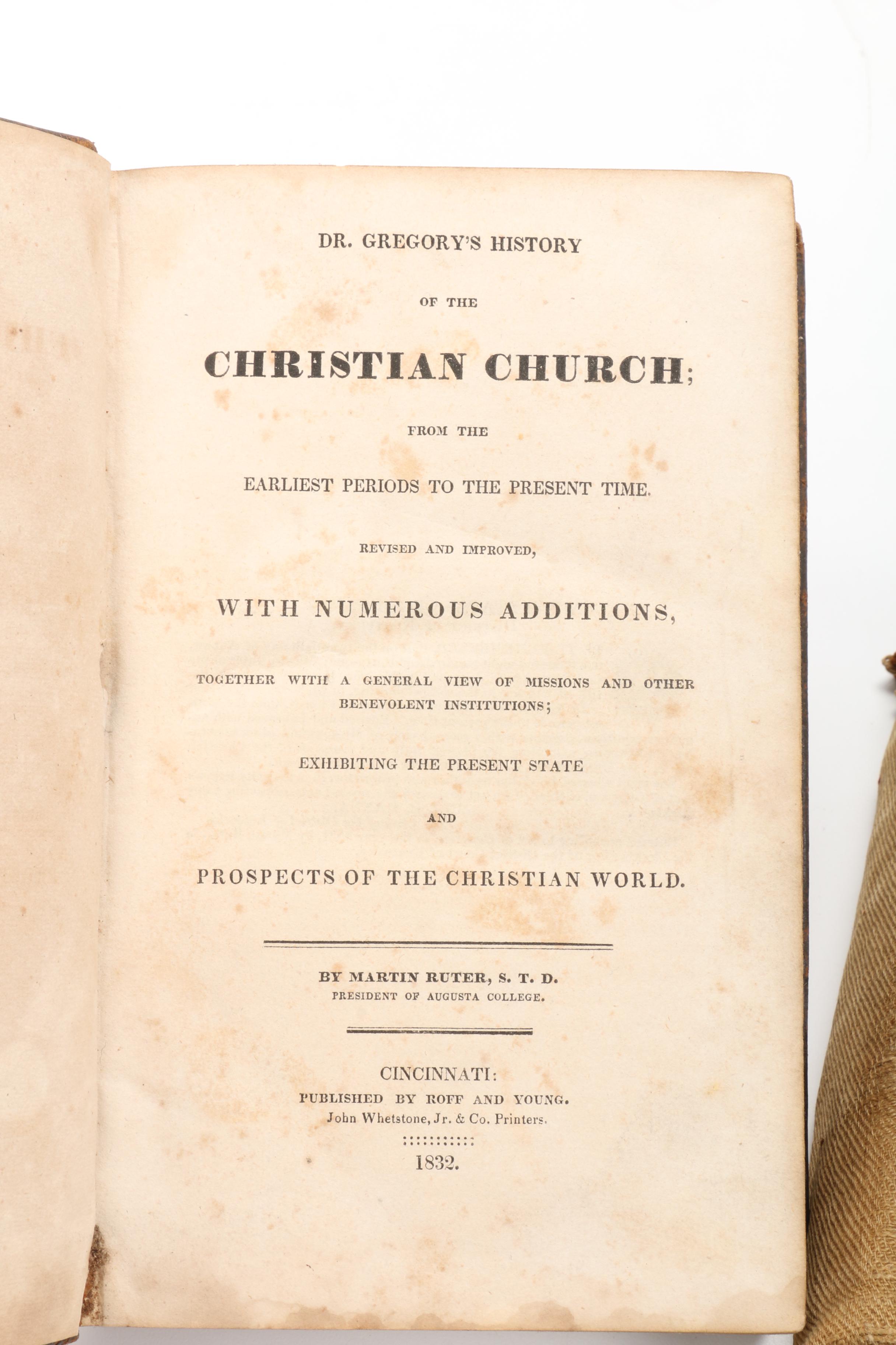 Late 18th Century- Early 19th Century Books