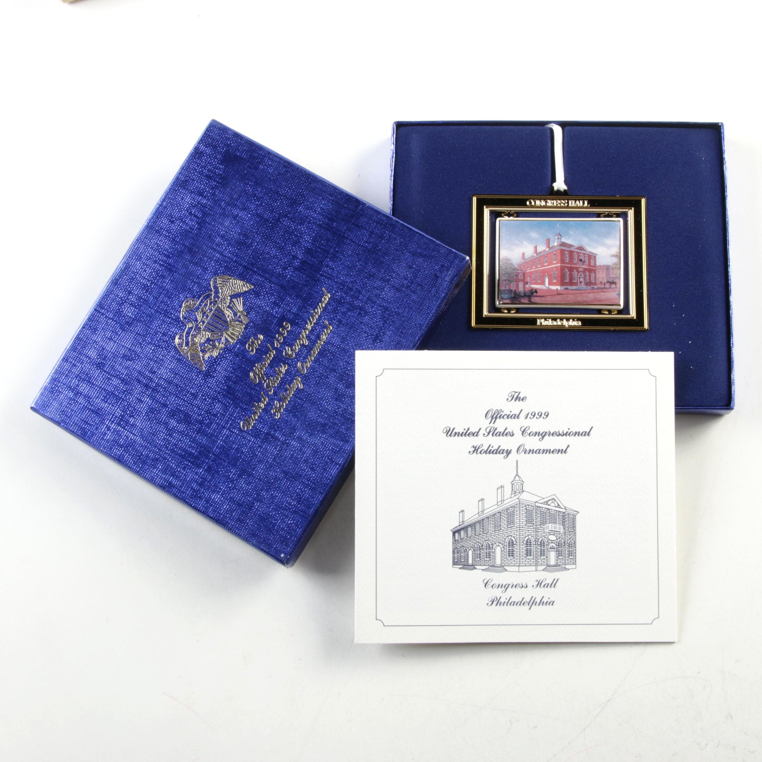 Official United States Congressional Holiday Ornaments