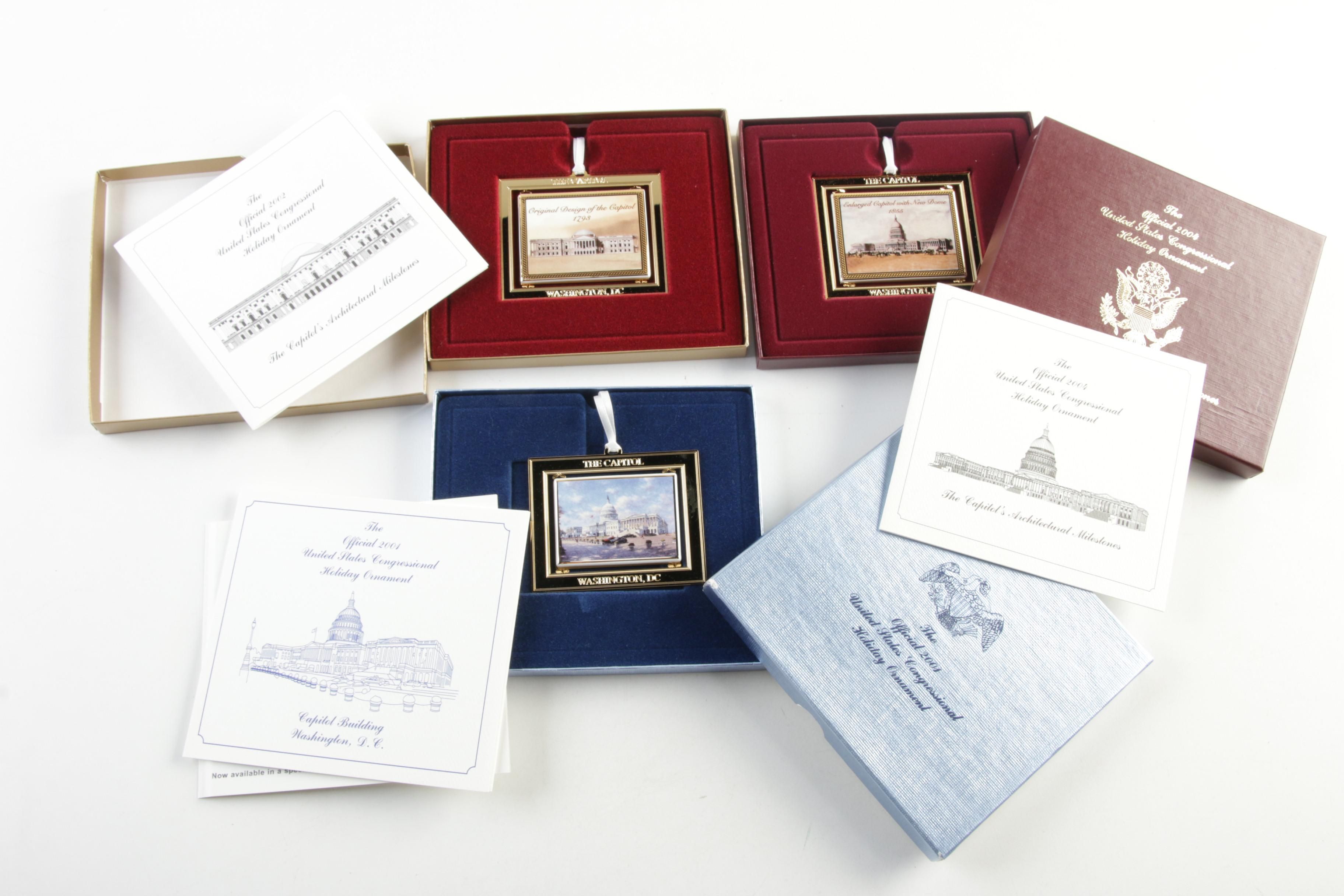 Official United States Congressional Holiday Ornaments