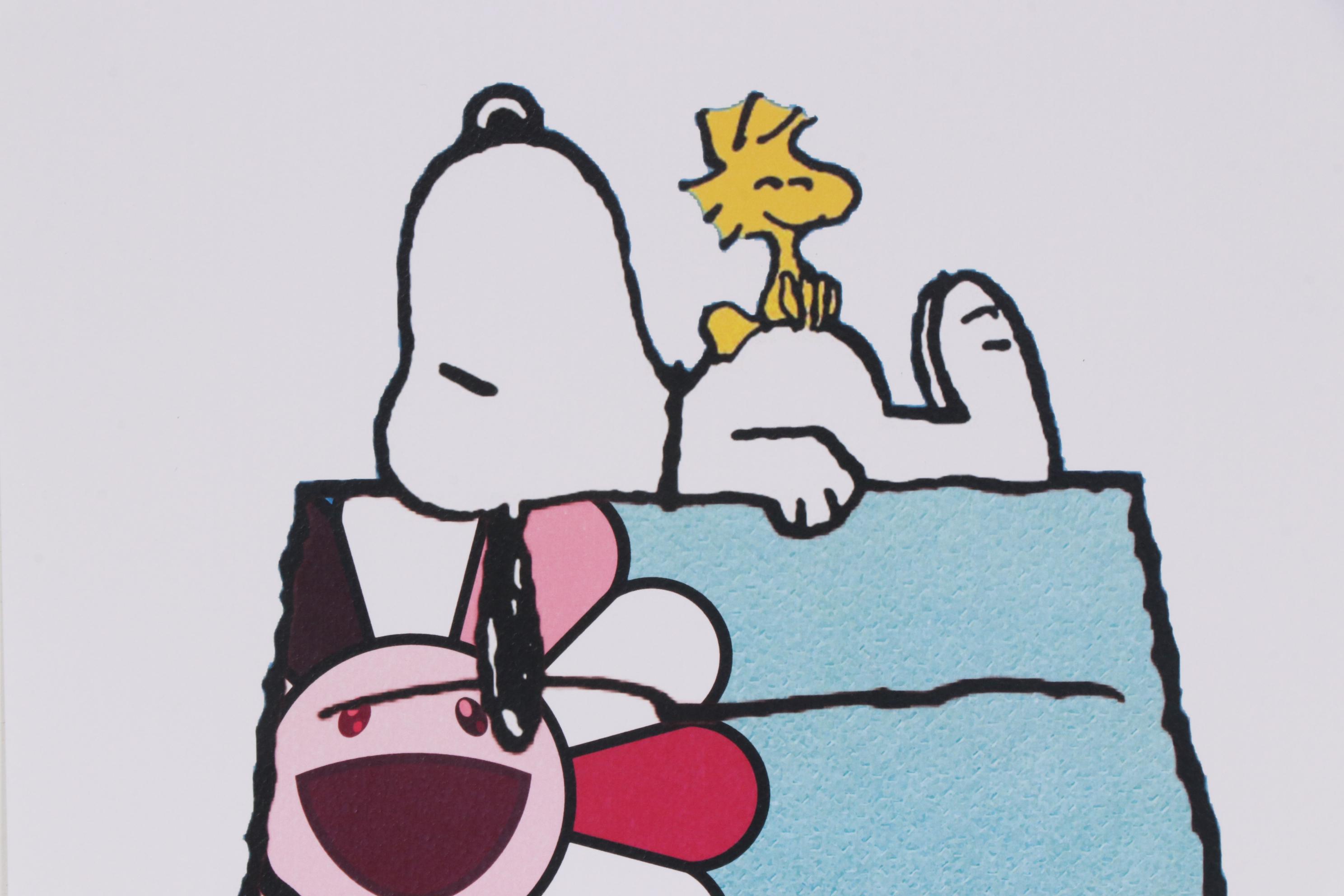 Death NYC Snoopy Resting on House Graphic Prints, 2020