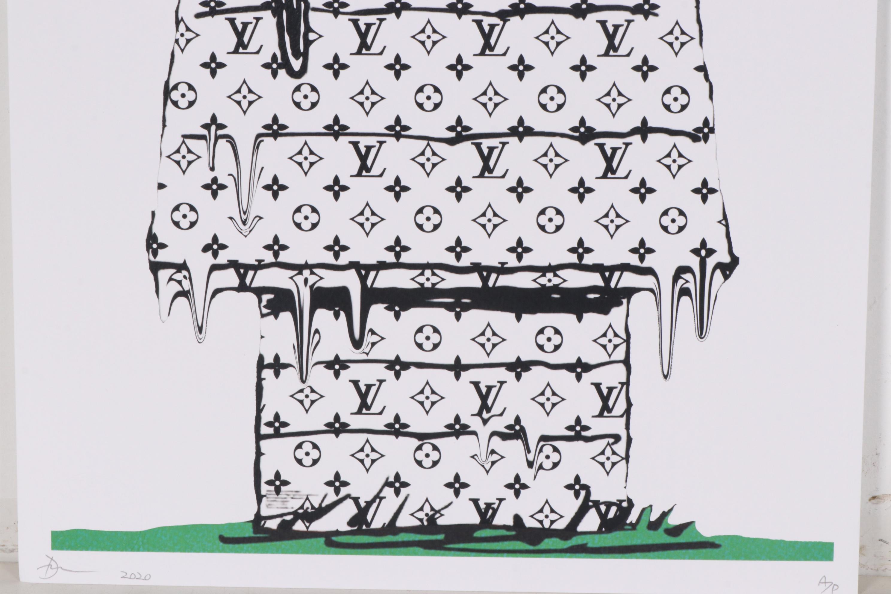 Death NYC Snoopy Resting on House Graphic Prints, 2020