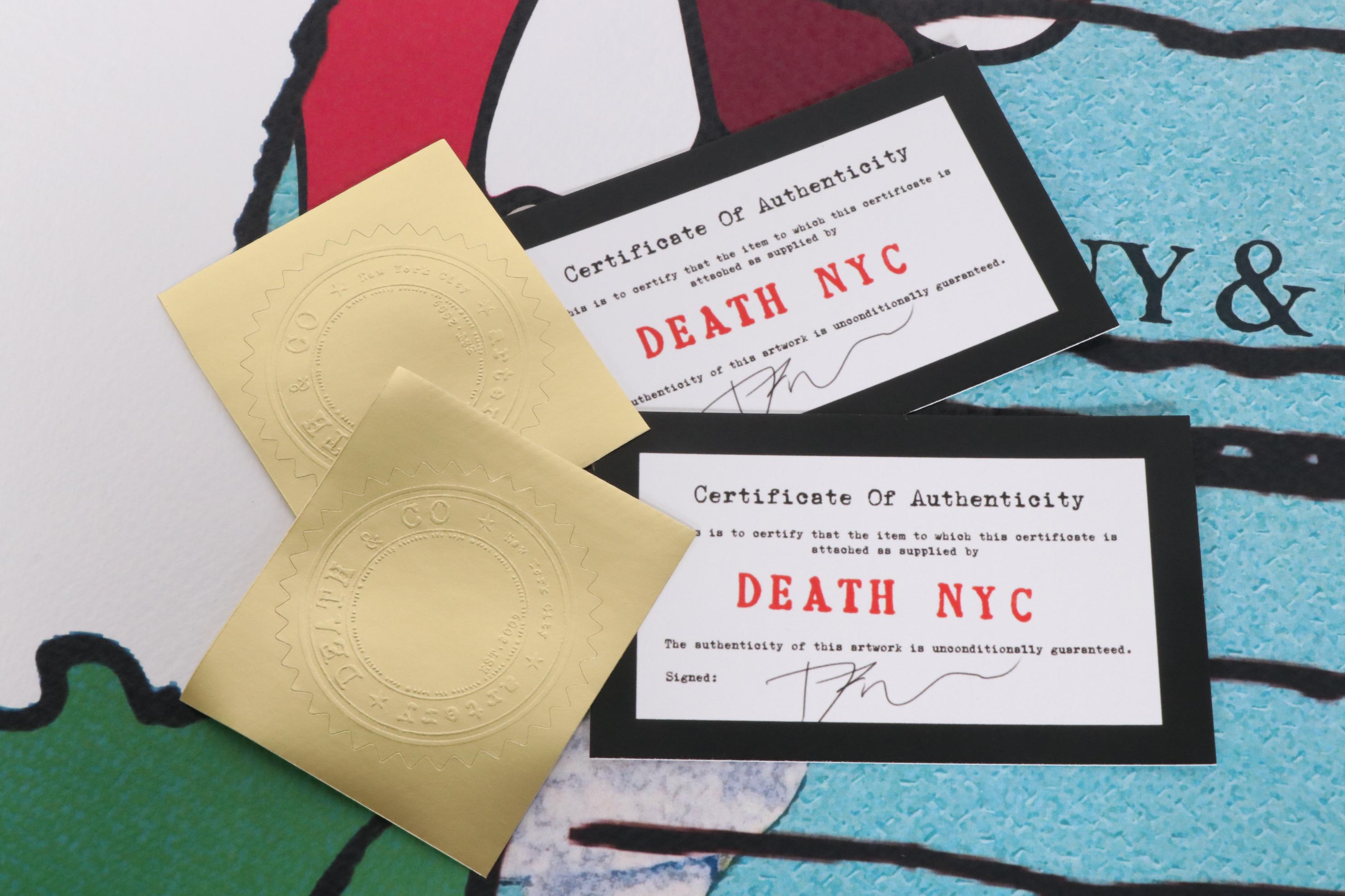 Death NYC Snoopy Resting on House Graphic Prints, 2020