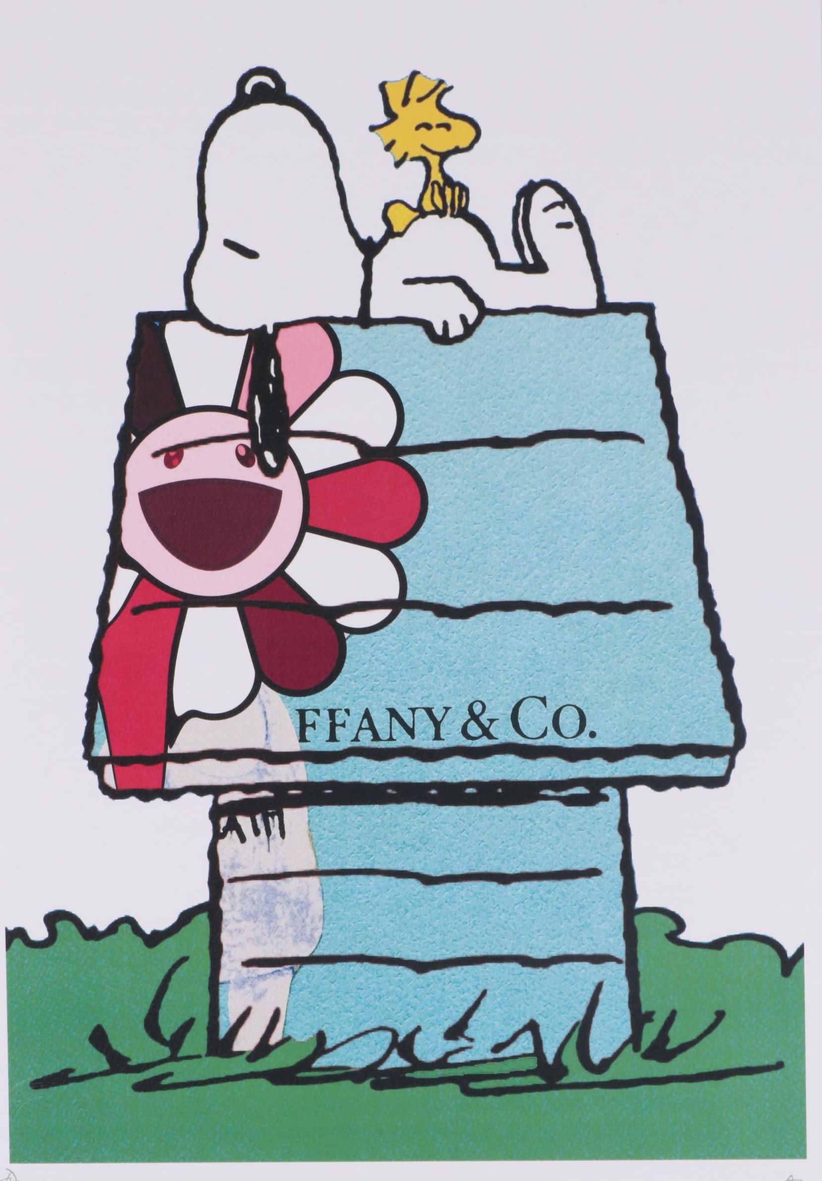 Death NYC Snoopy Resting on House Graphic Prints, 2020