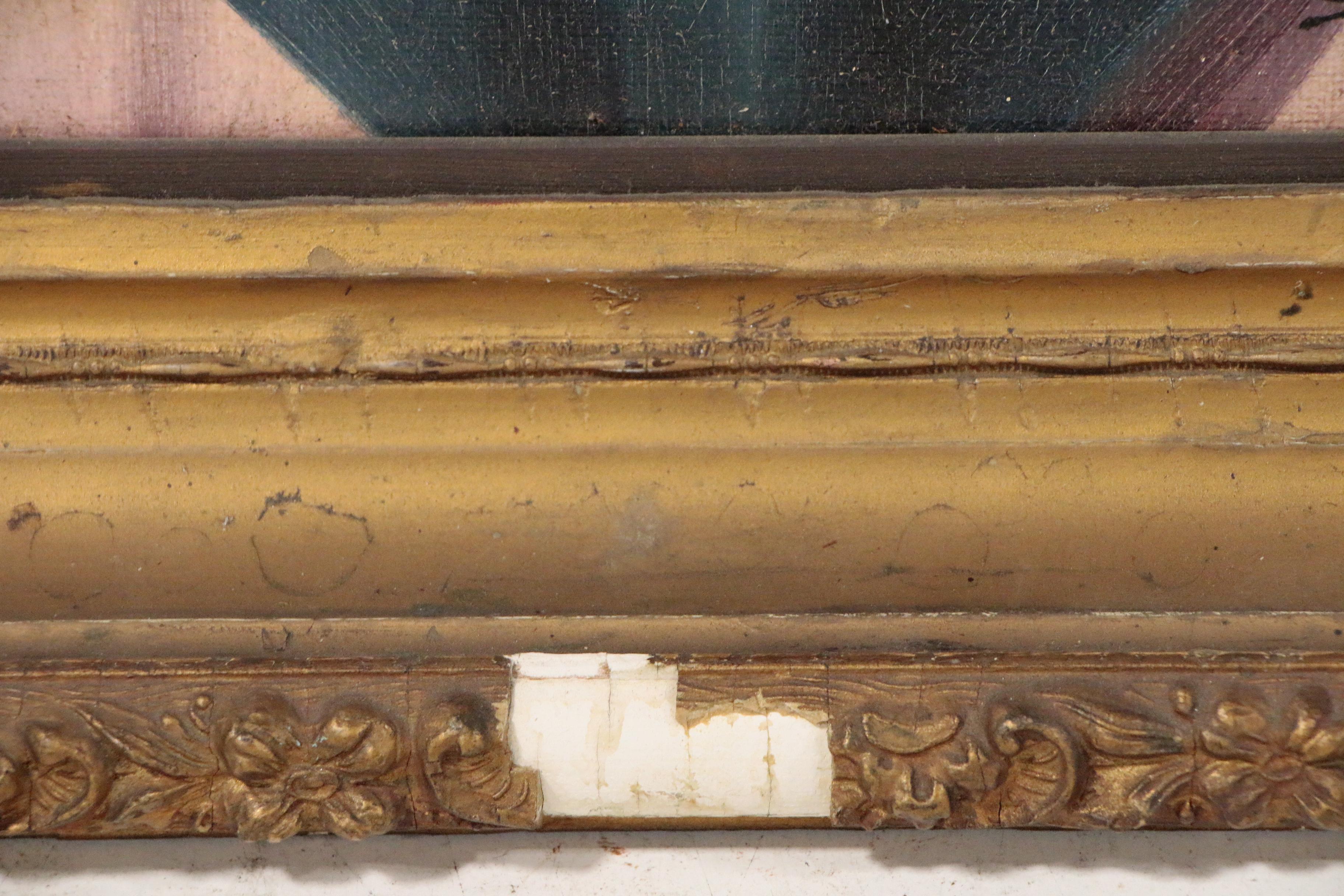 Istvan Szasz Oil Painting Portrait of a Young Woman, Early 20th century