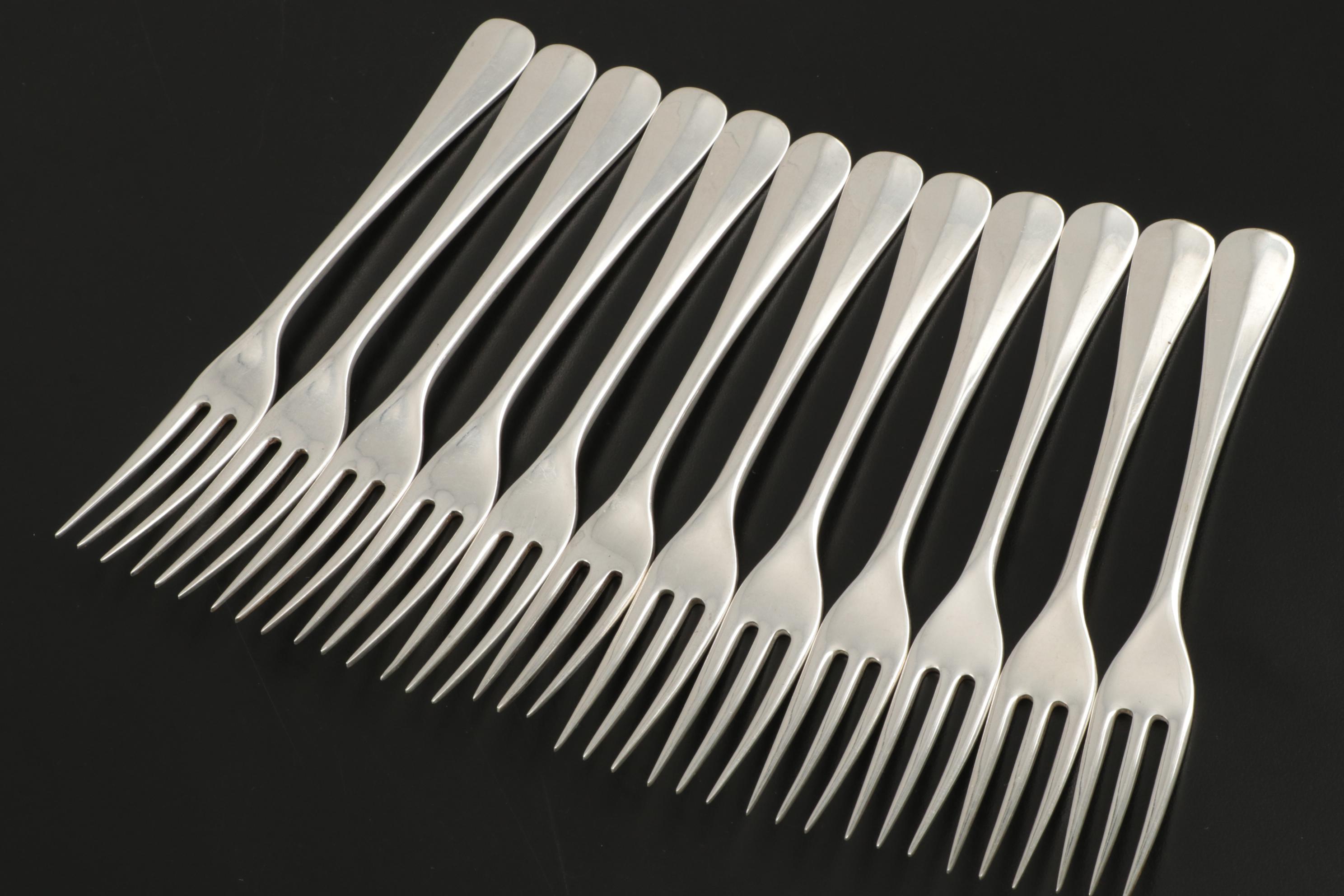 Stieff "Williamsburg Queen Anne" Sterling Silver Flatware