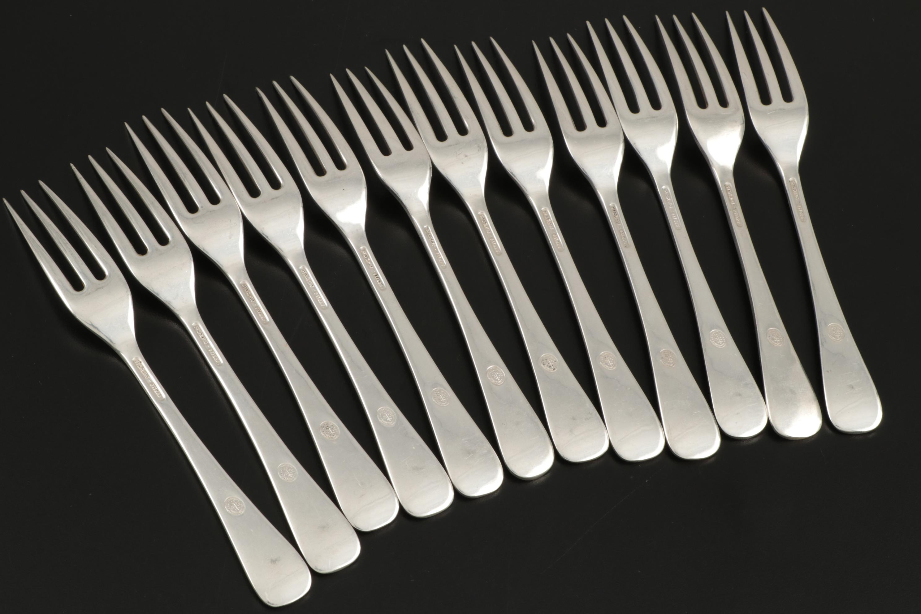Stieff "Williamsburg Queen Anne" Sterling Silver Flatware