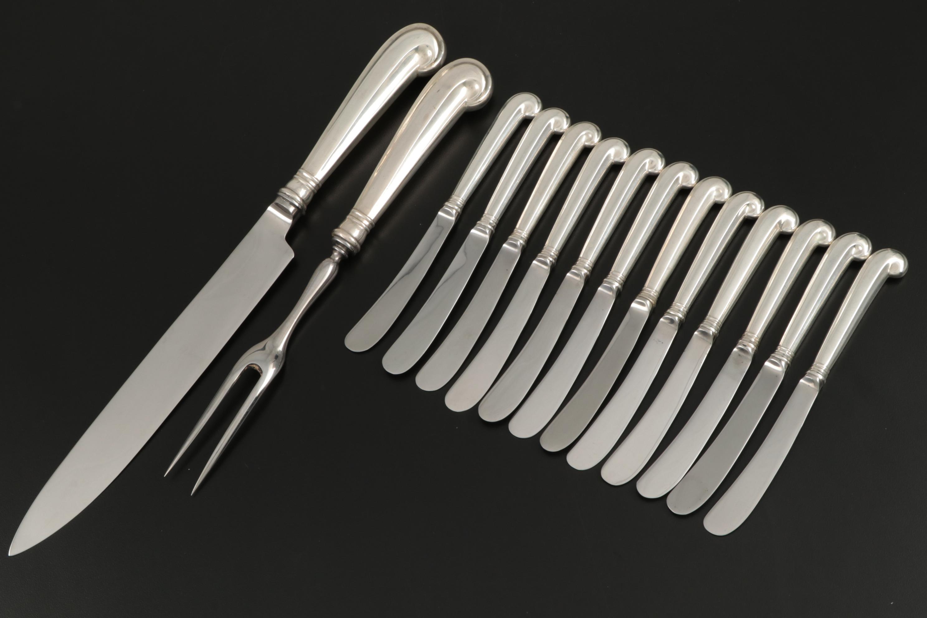 Stieff "Williamsburg Queen Anne" Sterling Silver Flatware