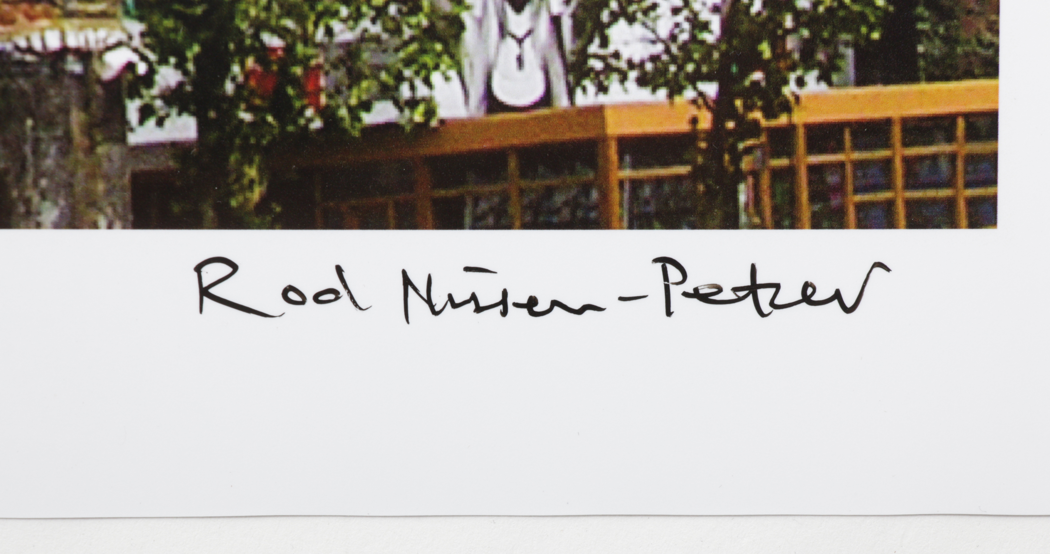 Rod Nissen-Petzer Giclée "Calvin Klein" Soho NYC