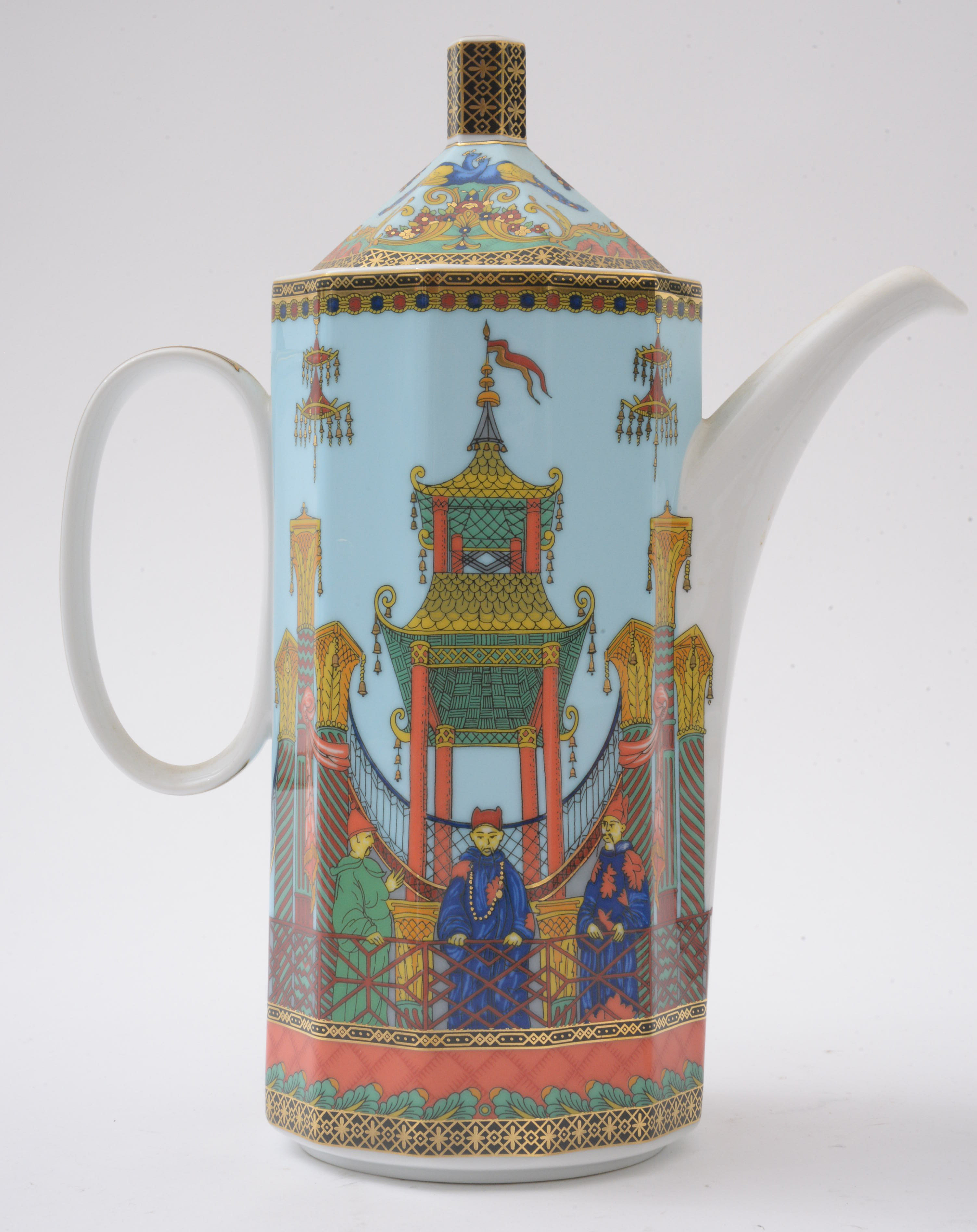 Versace for Rosenthal "Le Voyage de Marco Polo" Porcelain Coffee Service