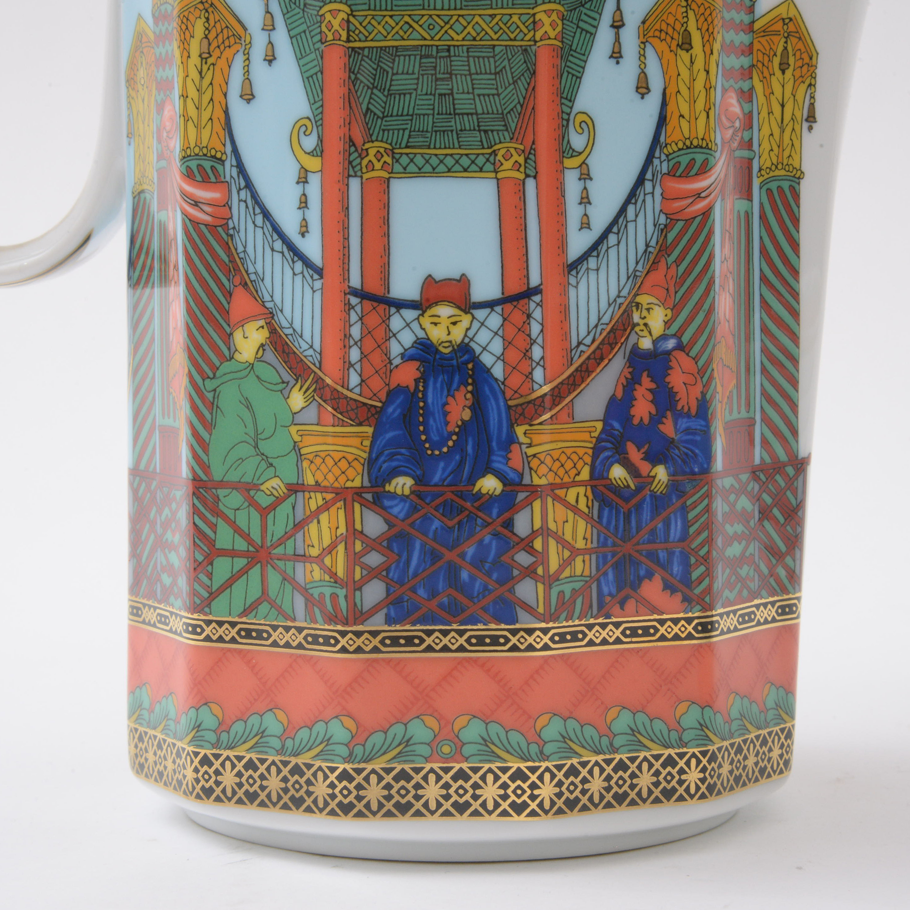 Versace for Rosenthal "Le Voyage de Marco Polo" Porcelain Coffee Service
