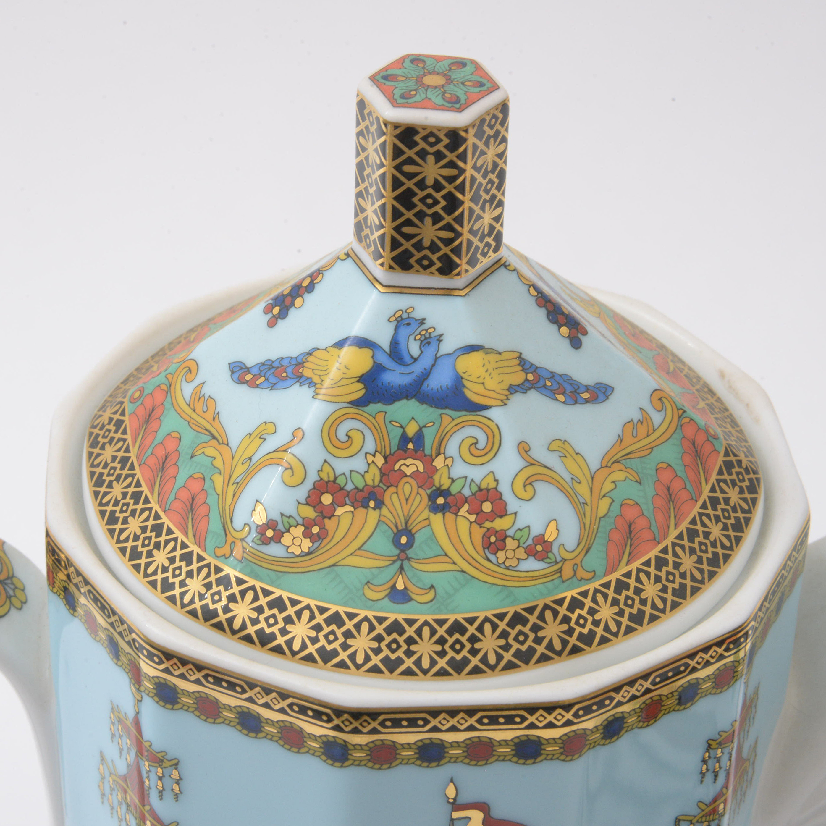 Versace for Rosenthal "Le Voyage de Marco Polo" Porcelain Coffee Service