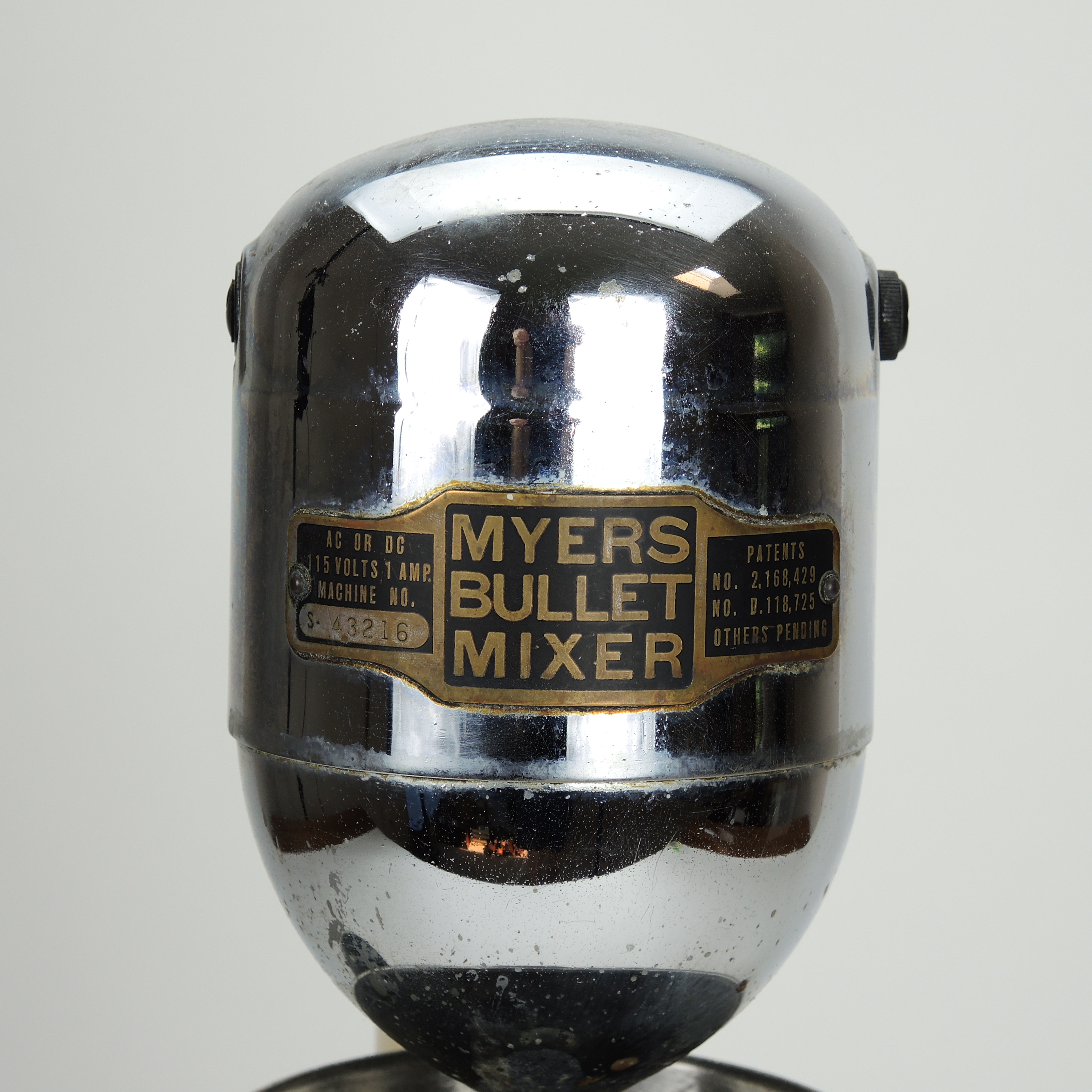 Myers "Bullet" Milkshake Mixer, Mid-20th Century
