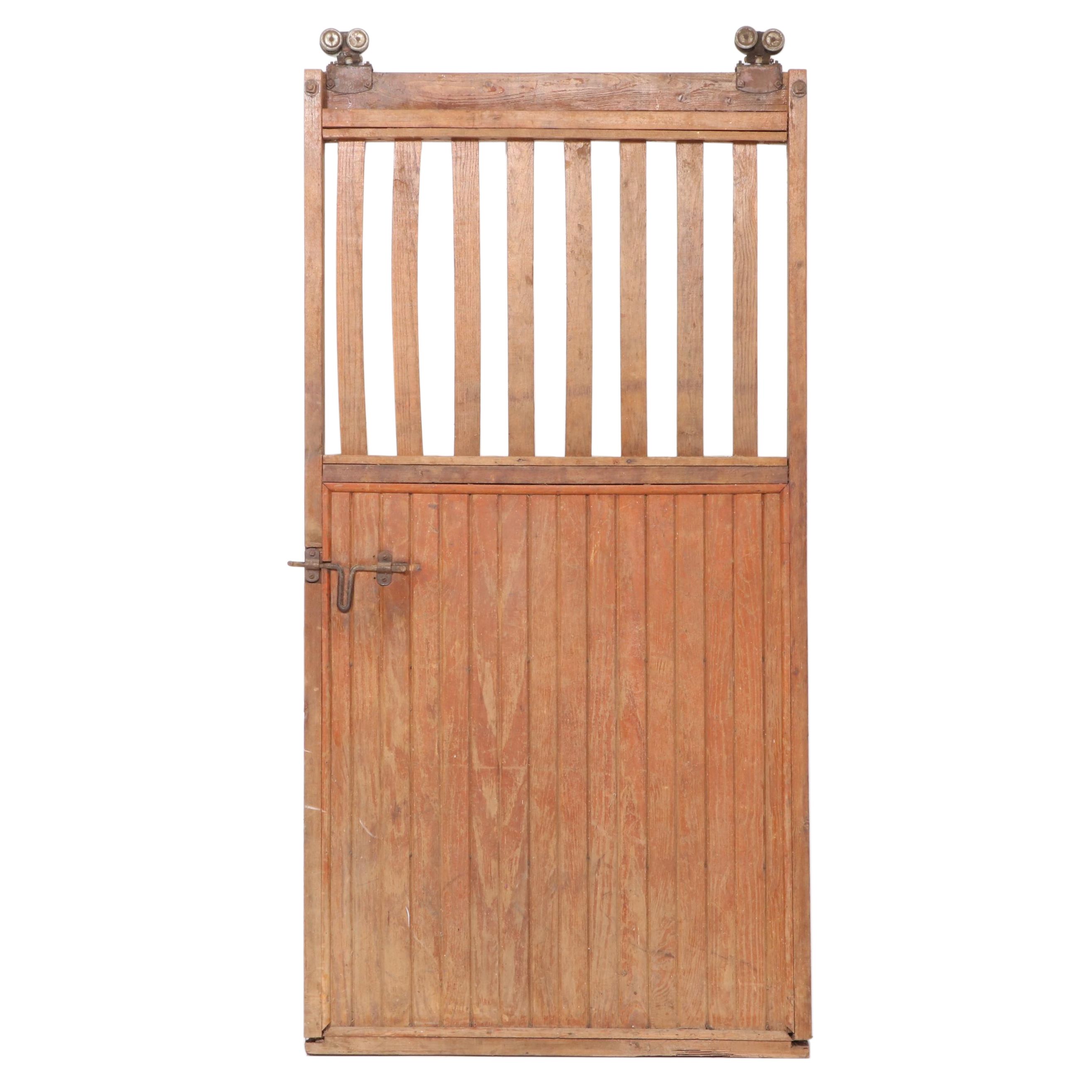 Sliding Horse Stable Door with Original Hardware EBTH