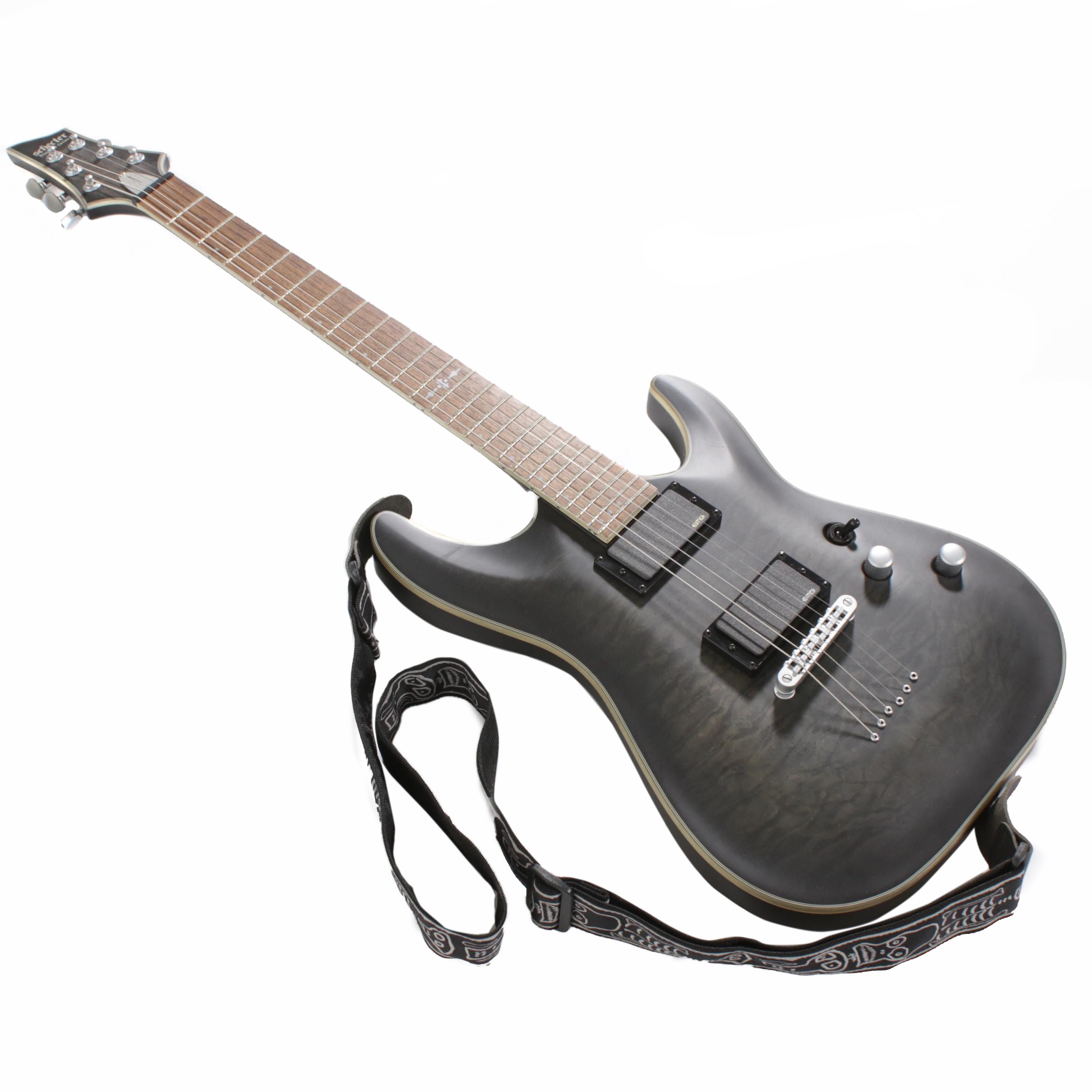 Schecter Diamond Series C-1 Platinum Electric Guitar with Stand