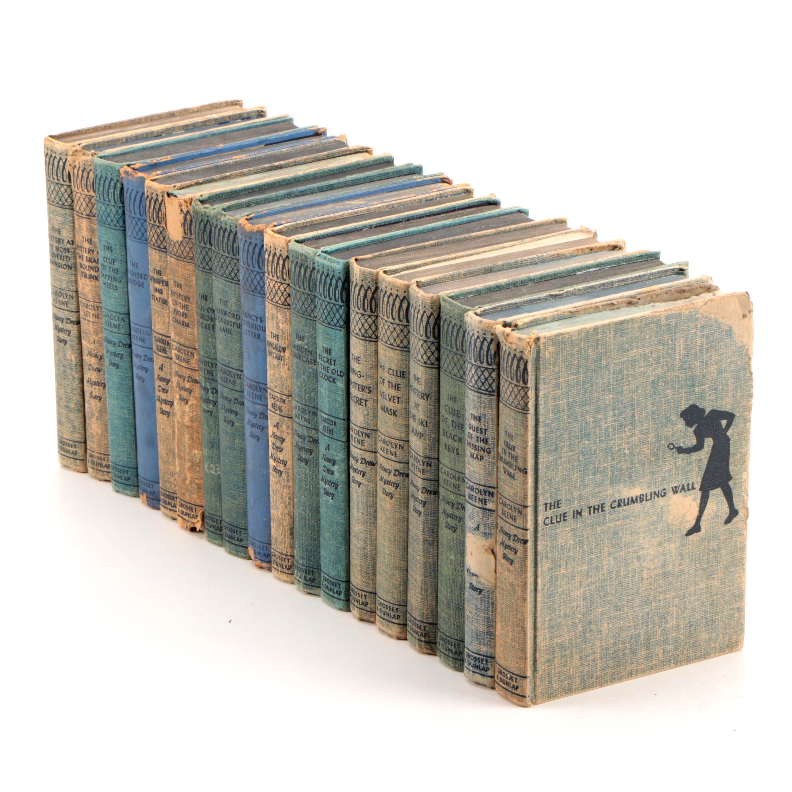 "Nancy Drew" Mystery Book Series by Carolyn Keene, Mid-20th Century