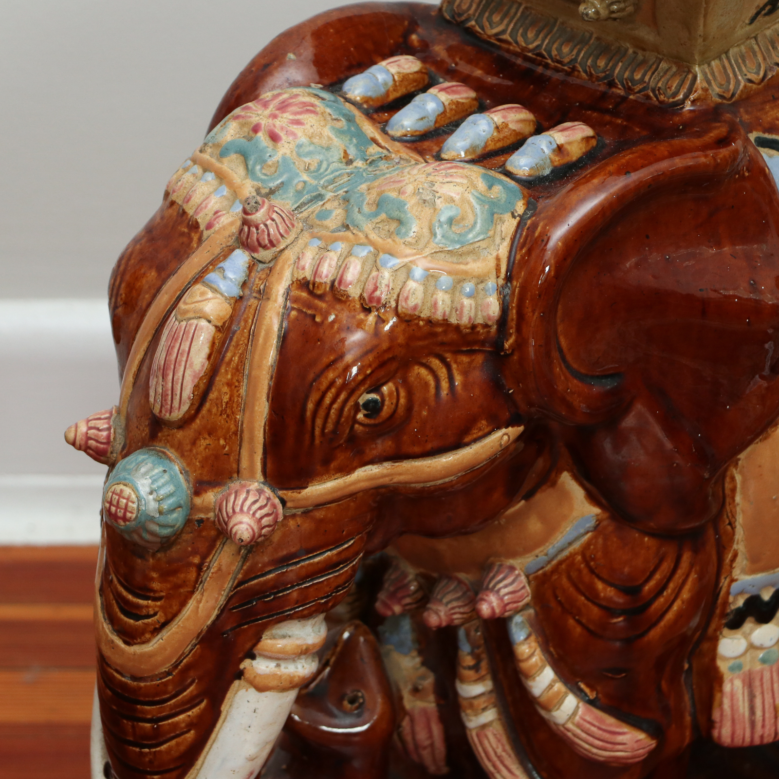 Chinese Glazed Ceramic Garden Seat