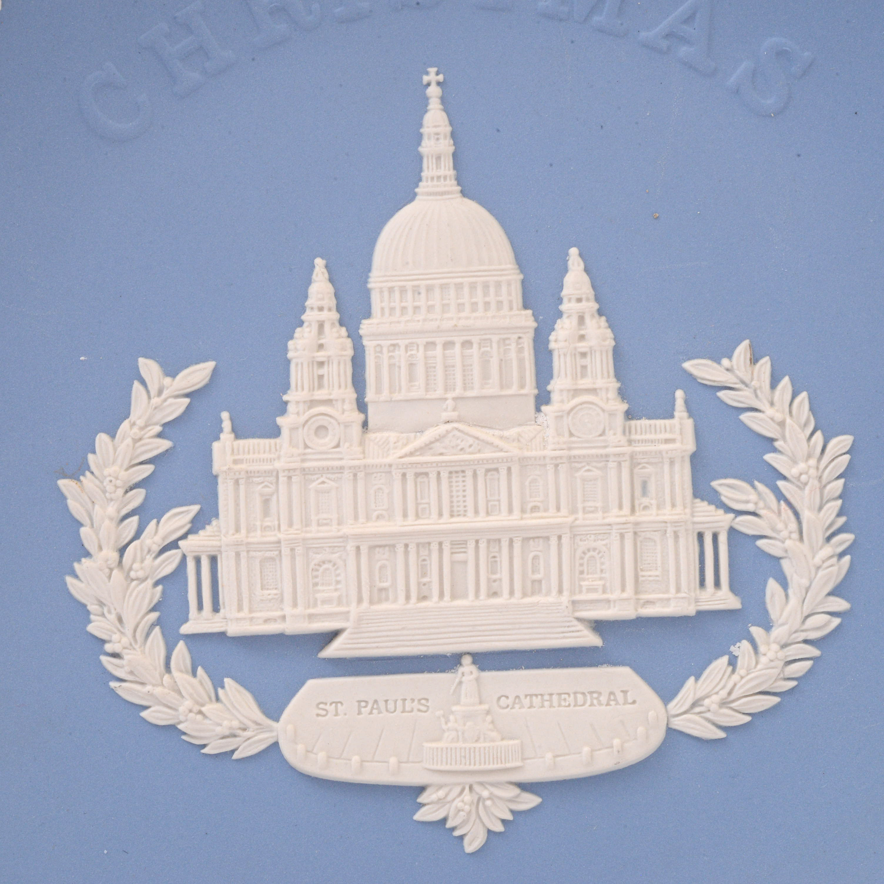 Wedgwood Jasperware Christmas Plates and Pieces, Mid-20th Century