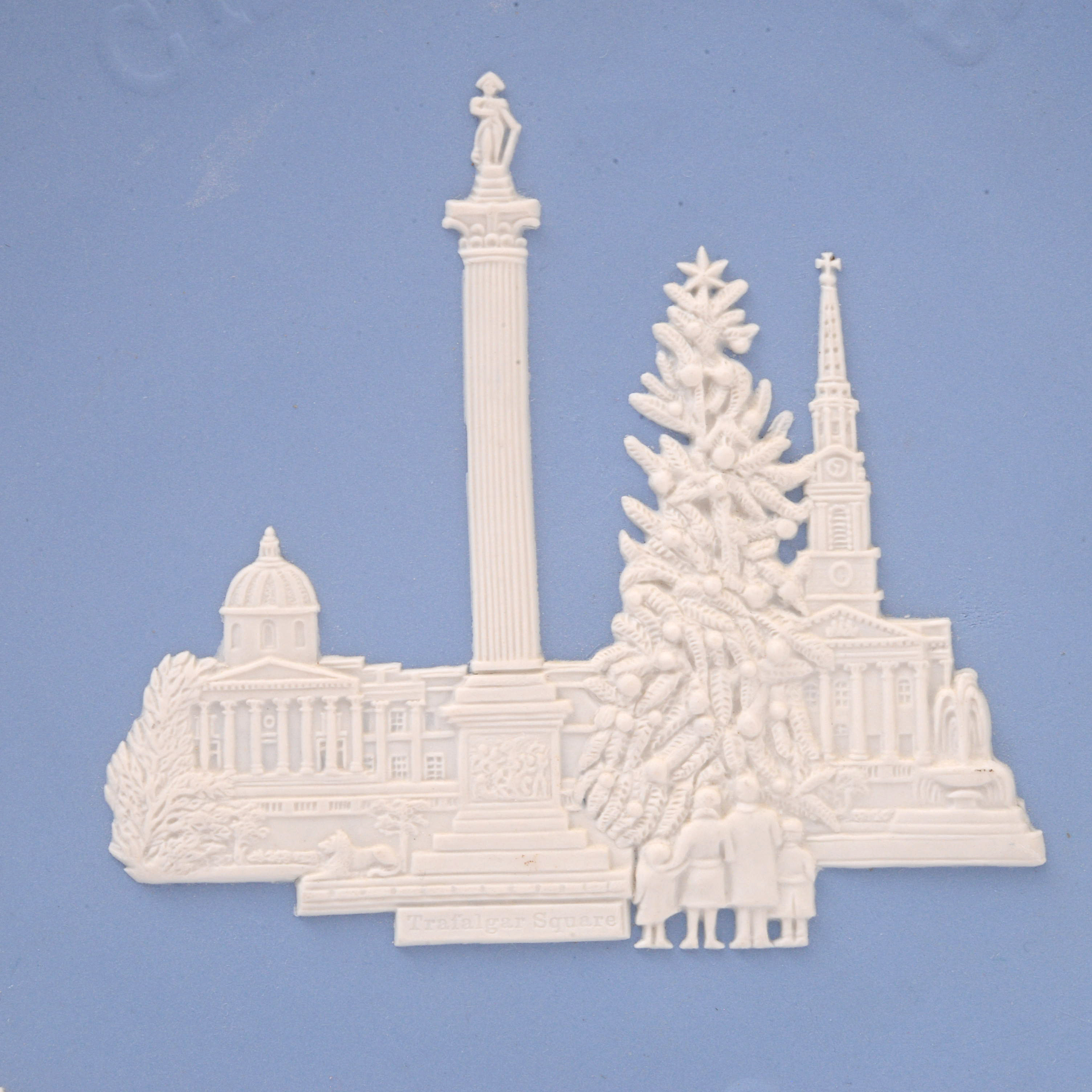 Wedgwood Jasperware Christmas Plates and Pieces, Mid-20th Century