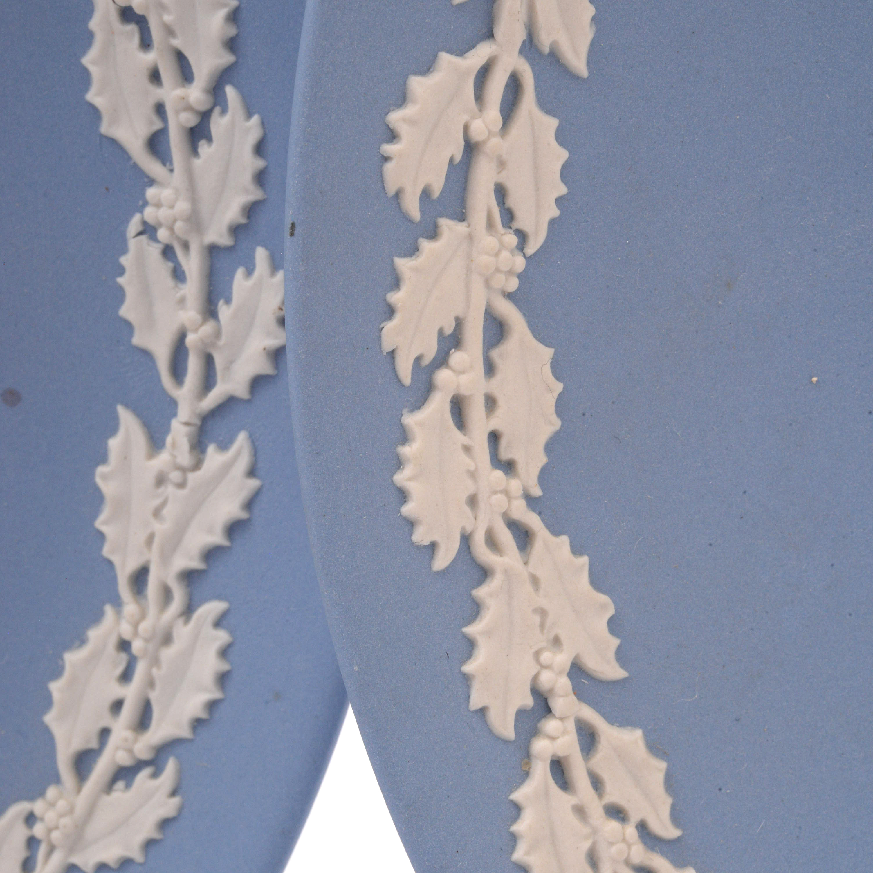 Wedgwood Jasperware Christmas Plates and Pieces, Mid-20th Century