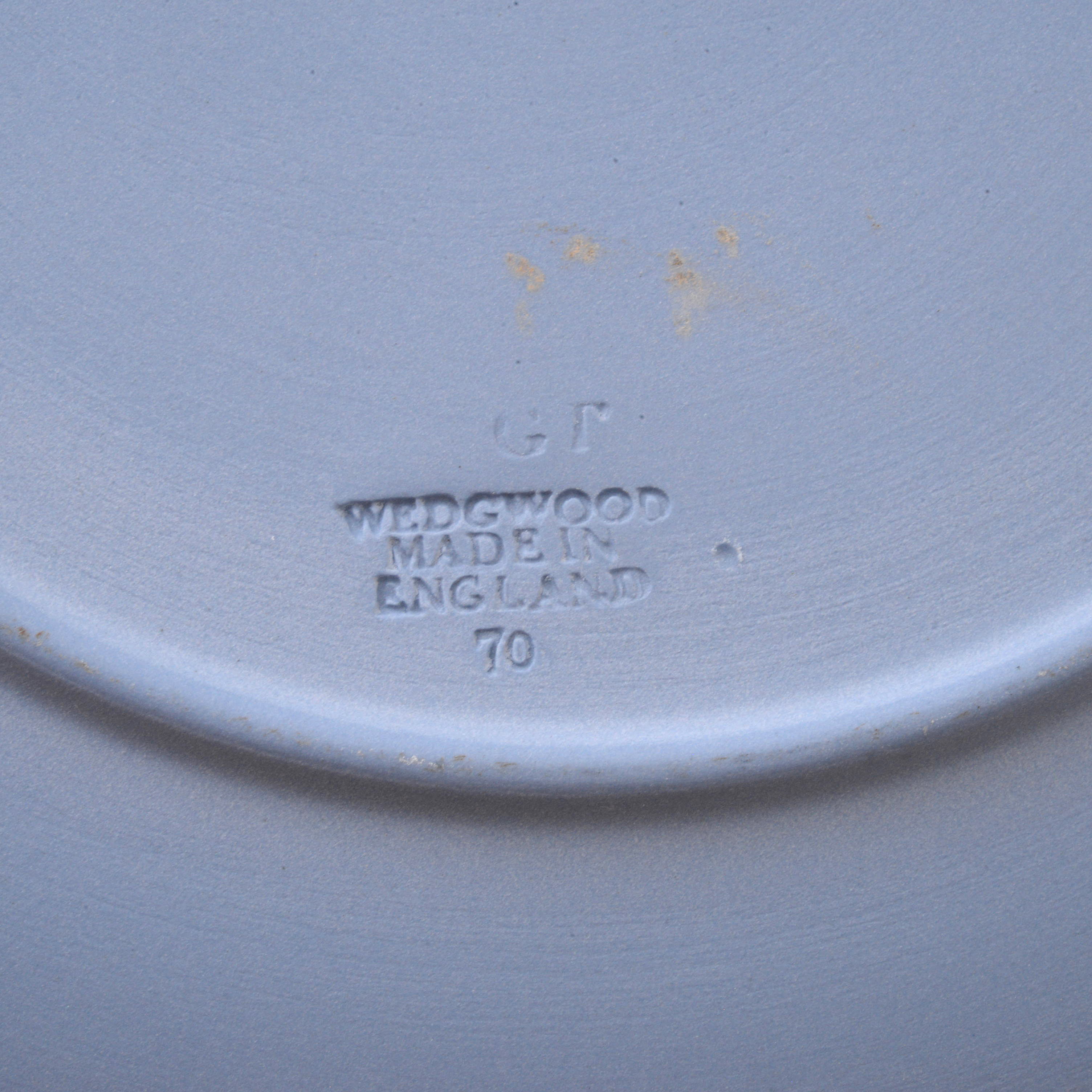 Wedgwood Jasperware Christmas Plates and Pieces, Mid-20th Century