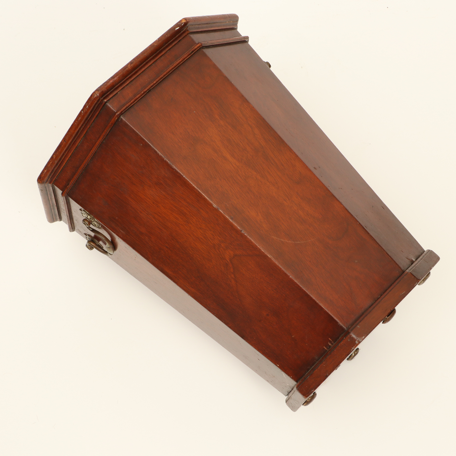 Danersk Furniture Octagonal Wood Waste Basket