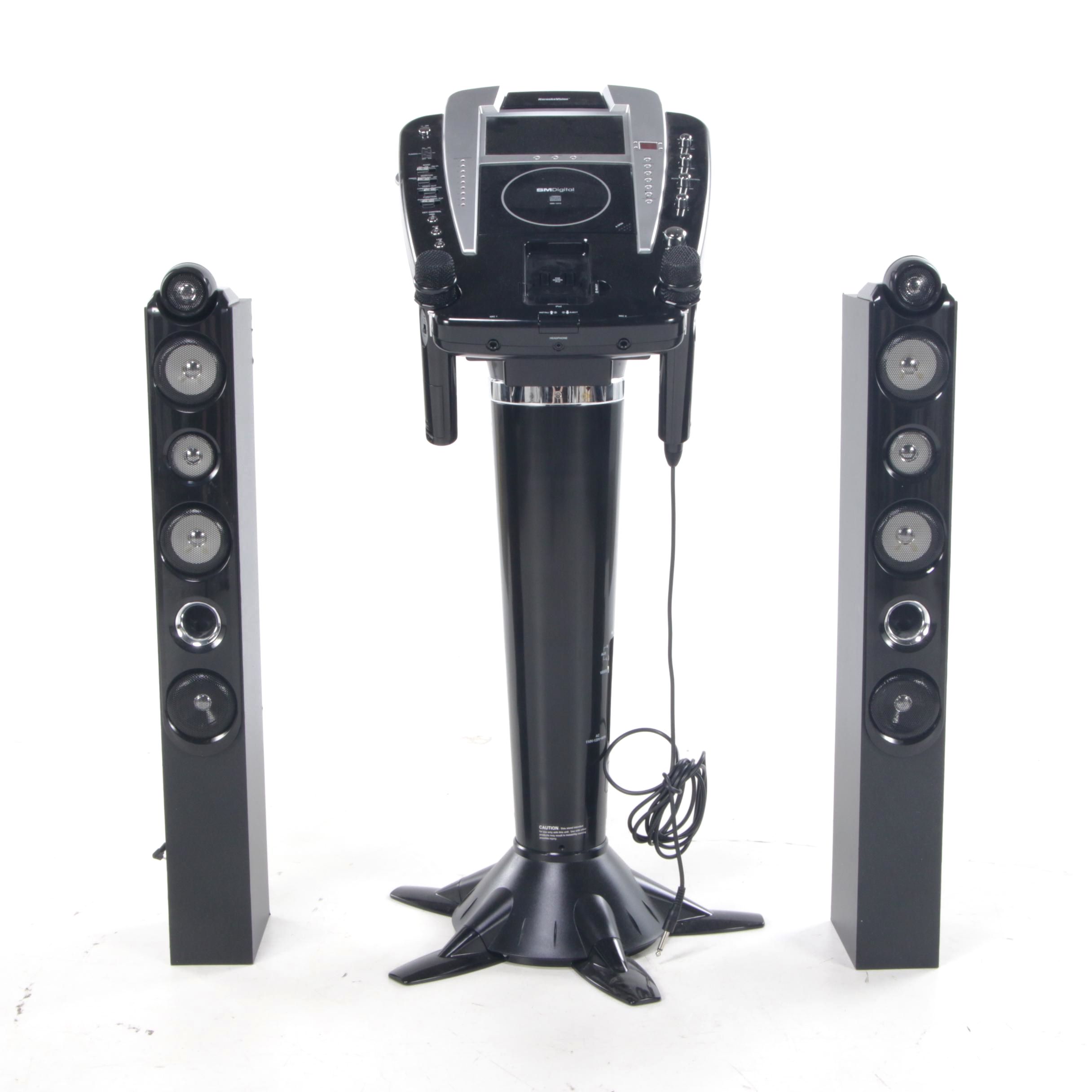 KaraokeVision SM Digital Karaoke Machine with SMDigital Audio Graphics