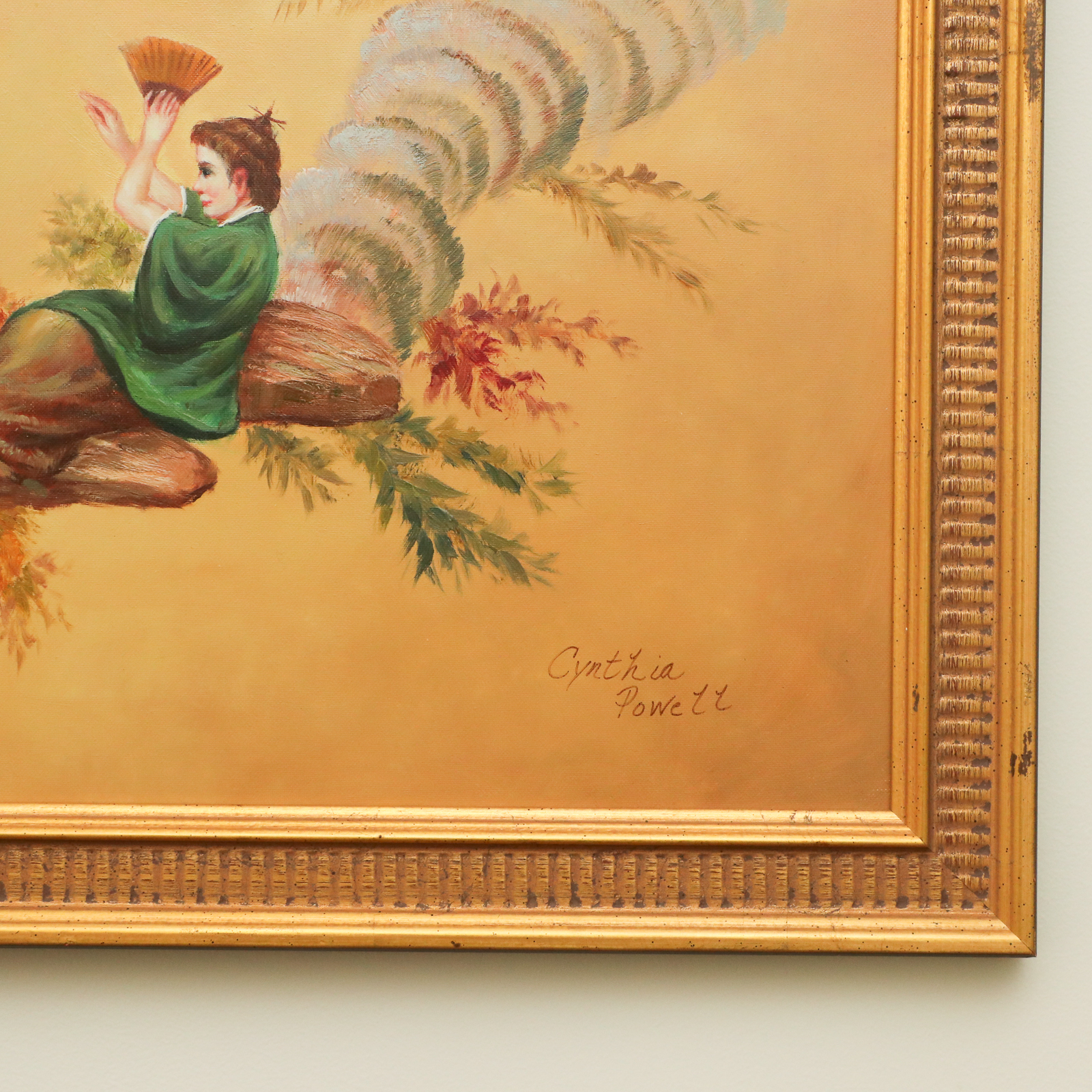 Chinese Style Oil Paintings of Children at Play, Late 20th Century