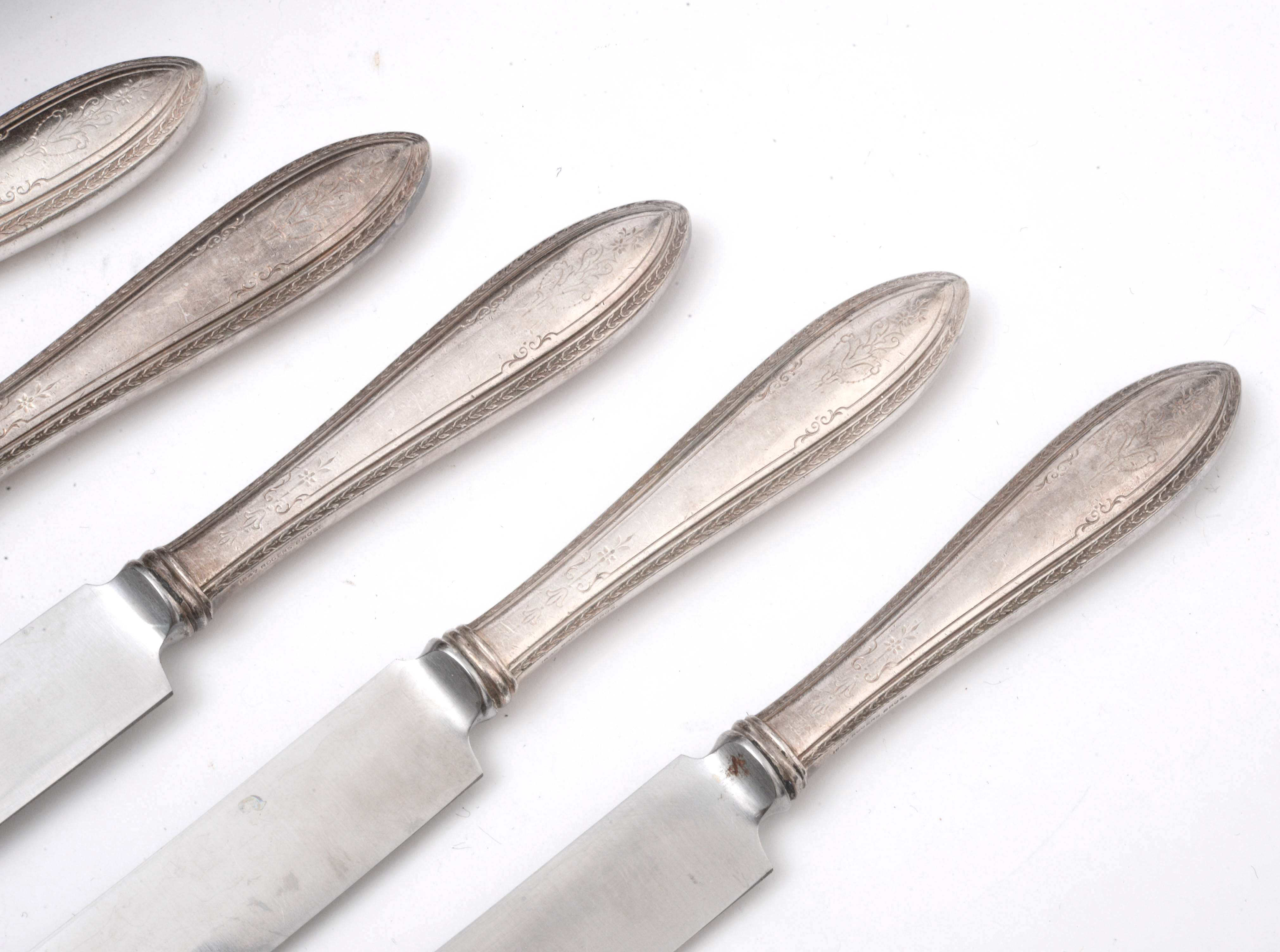 1847 Rogers Bros. "Argosy" Silver Plate Flatware and Wooden Chest, 1920s