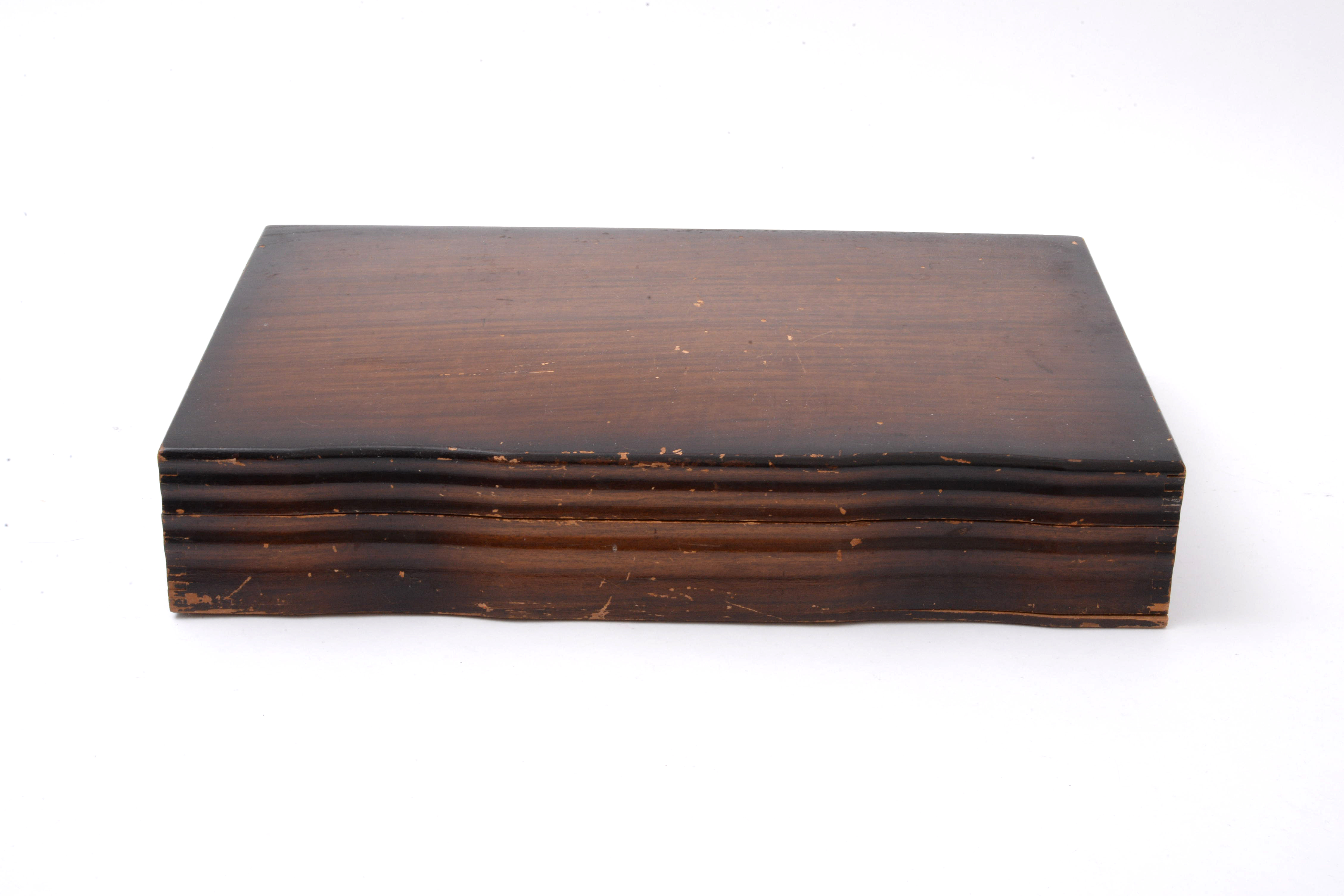 1847 Rogers Bros. "Argosy" Silver Plate Flatware and Wooden Chest, 1920s