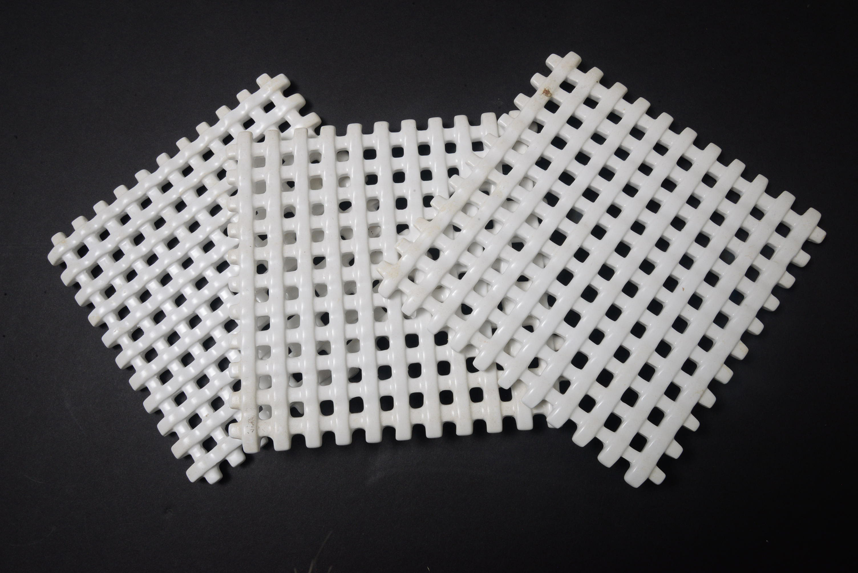 Pier 1 Ceramic Basket Weave Serveware