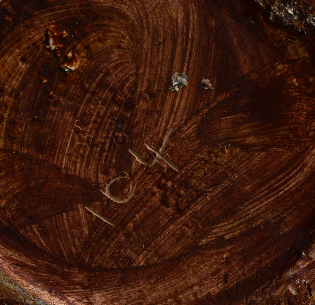 Italian White Glazed Ceramic Fruit Topiary Centerpieces