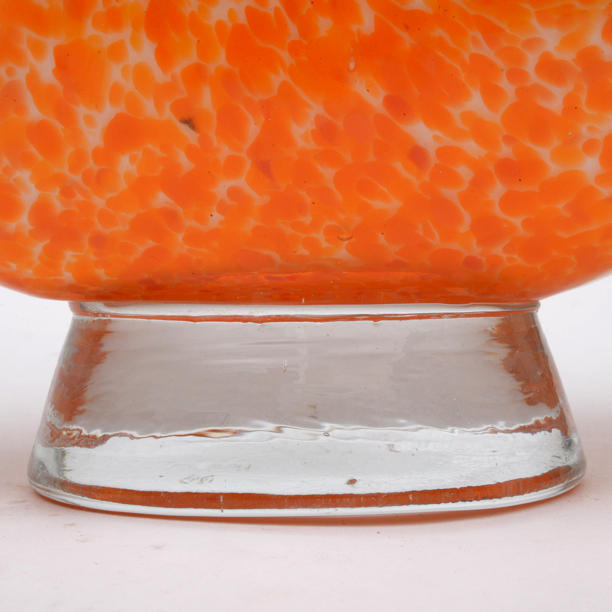 Multicolor Art Glass Decorative Bottle with Stopper